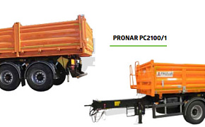 Прицепы автомобильные PRONAR PC2100, PC2100/1, PB2100, PC2200