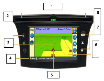 Guide plus. Полевой компьютер AGGPS 170. Trimble ez-Guide 250 распиновка.