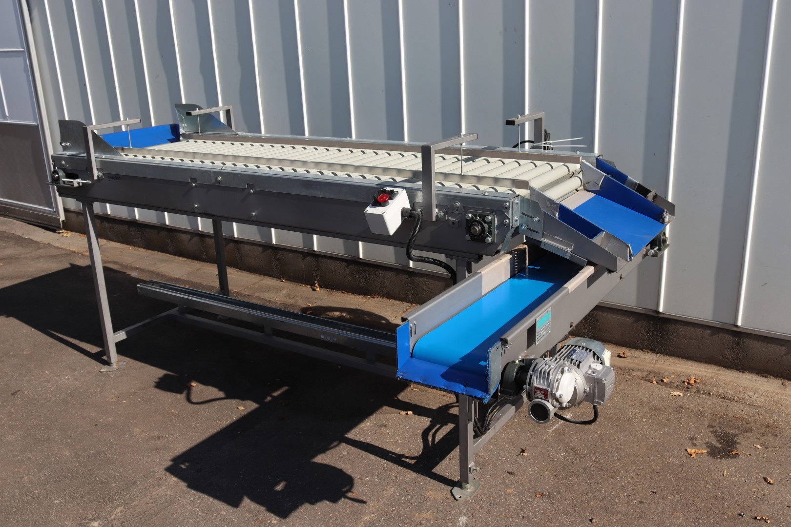 Sorma roller inspection conveyor 240 x 75 cm