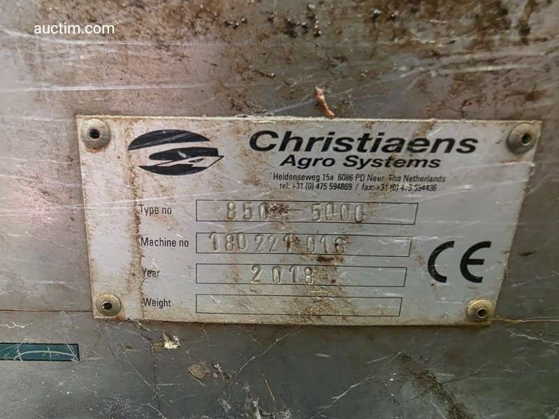 Christiaens 850-5000 линия мойки, резки и обвязки зеленого лука