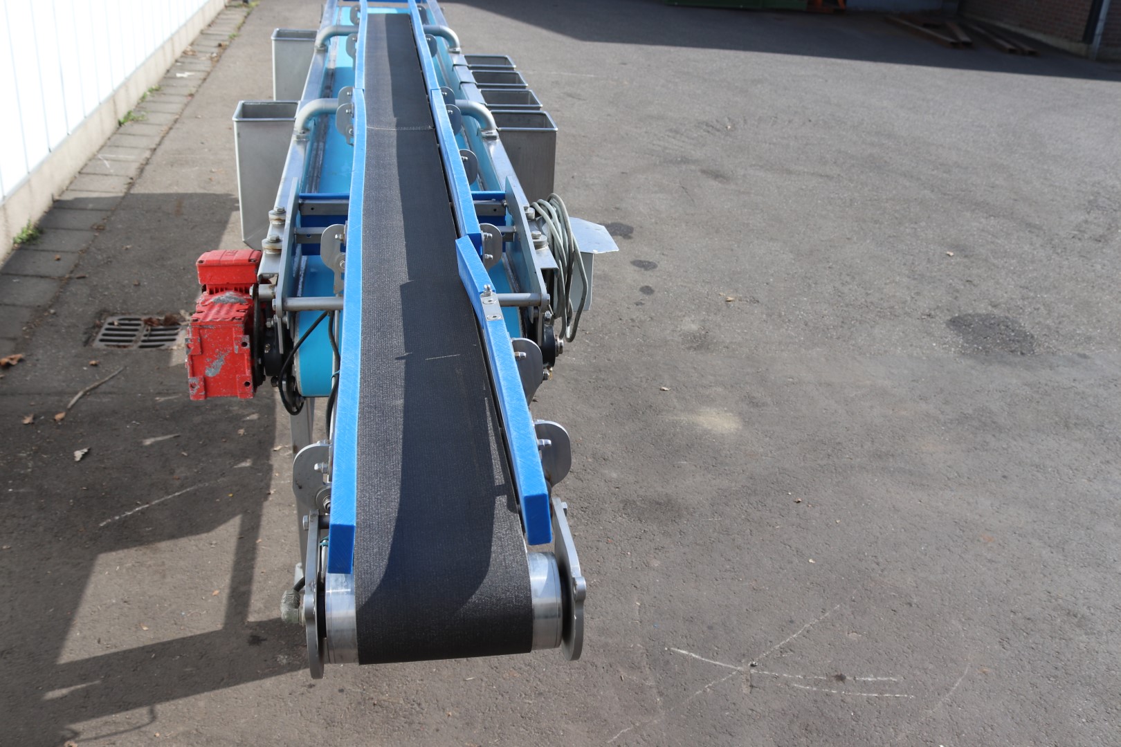Конвейер из нержавеющей стали FMT 410 x 40 см + 340 x 15 см