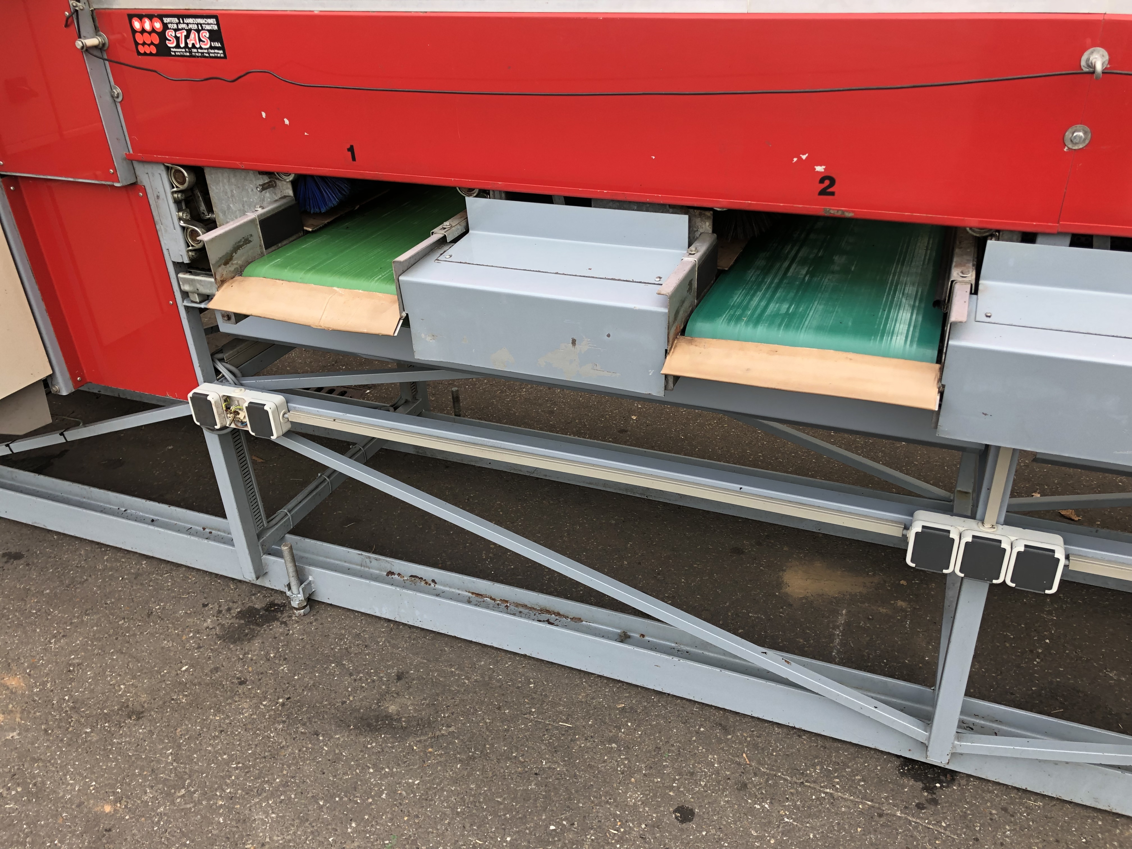 Aweta GM3-8+1 Оборудование для сортировки яблок и фруктов