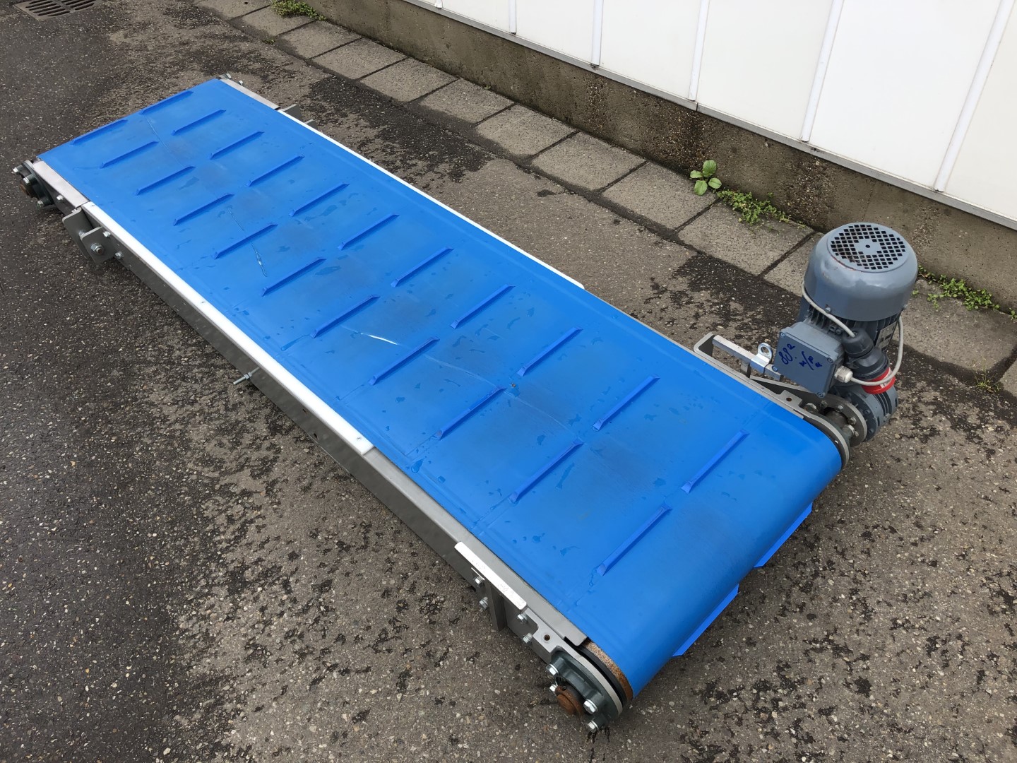 Конвейер из нержавеющей стали 225 x 58 см