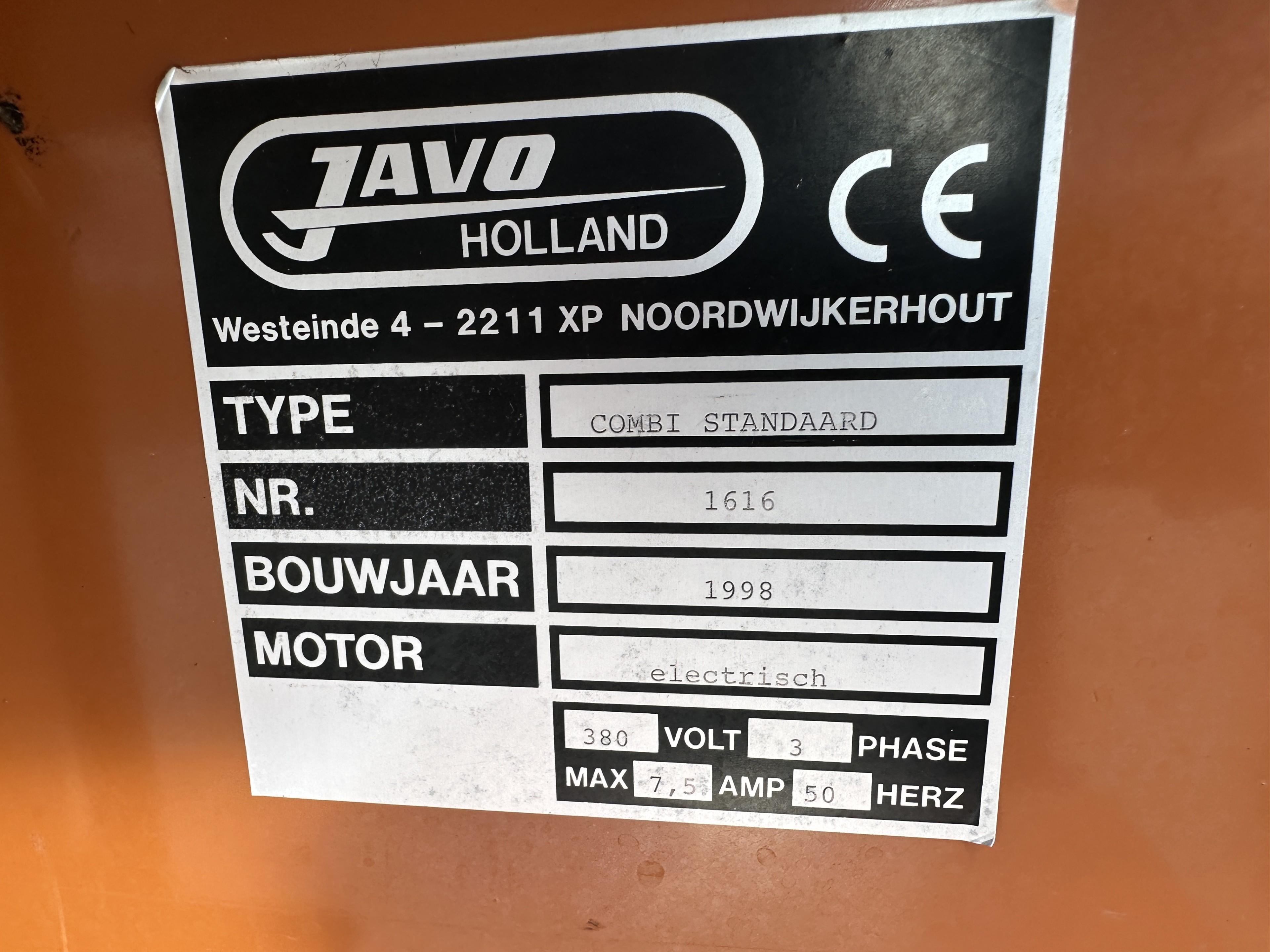 Javo Combi ������ ��� ������� ������� ������ � ���������� 310 � 15 ��