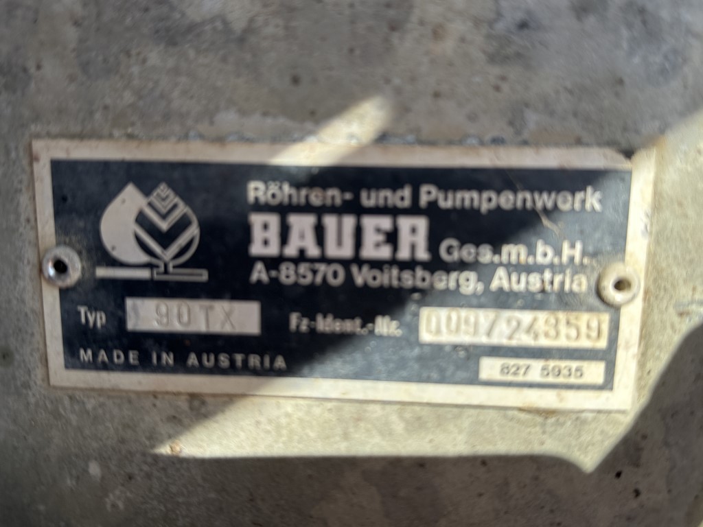 Bauer 90-350 TX Оросительная шланговая катушка 350 метров - 90 мм