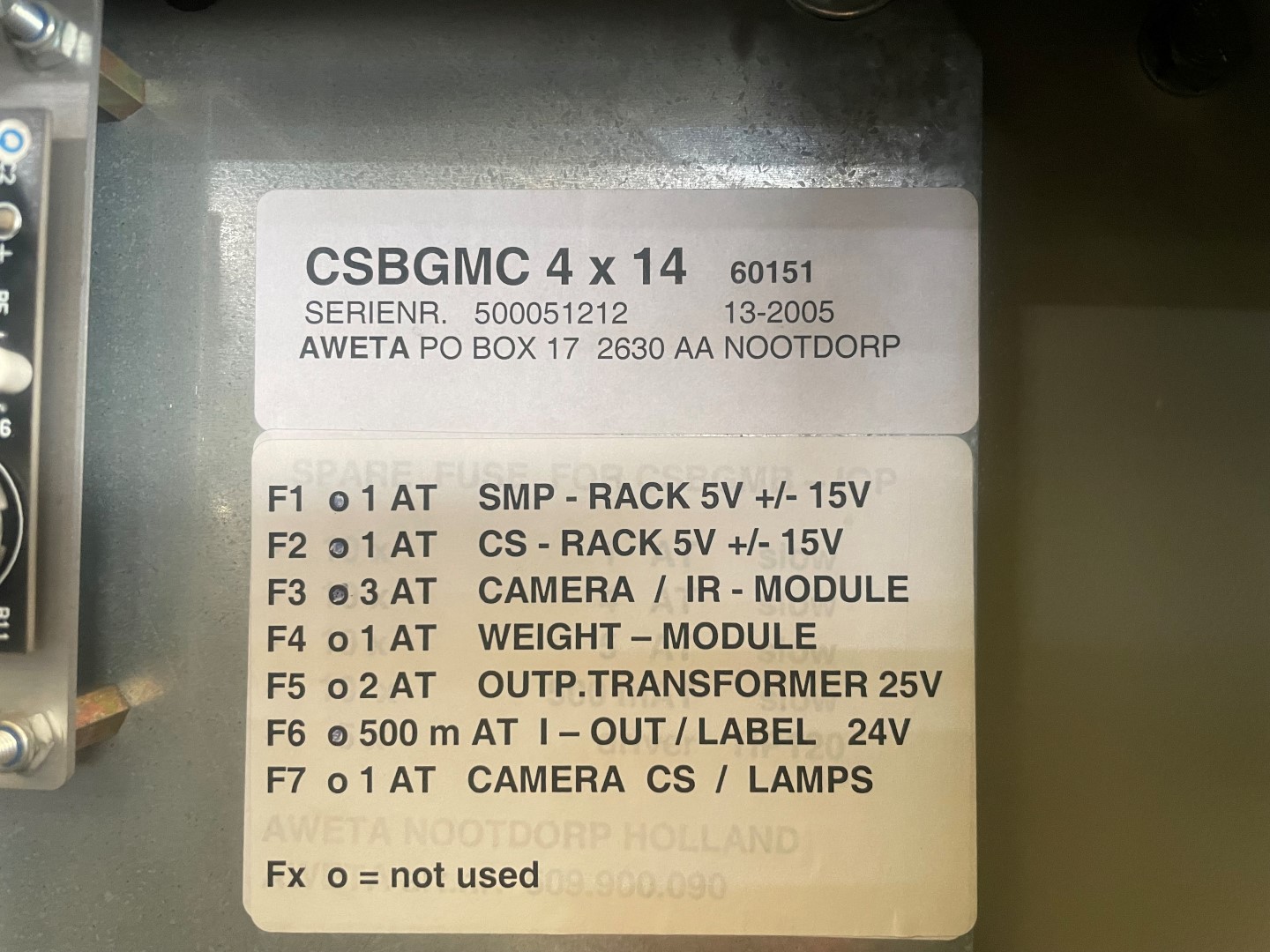 Aweta CSBGMC 4-14+1 ������������ ��� ���������� �����