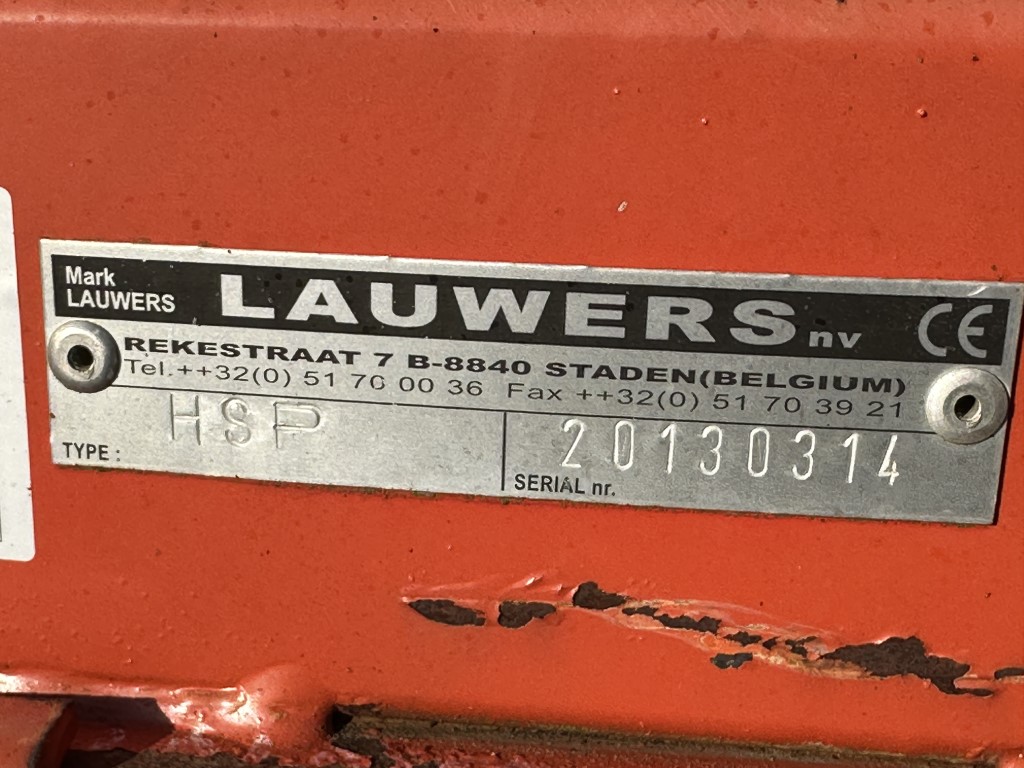 Lauwers HSP Посадочная машина 3 ряда