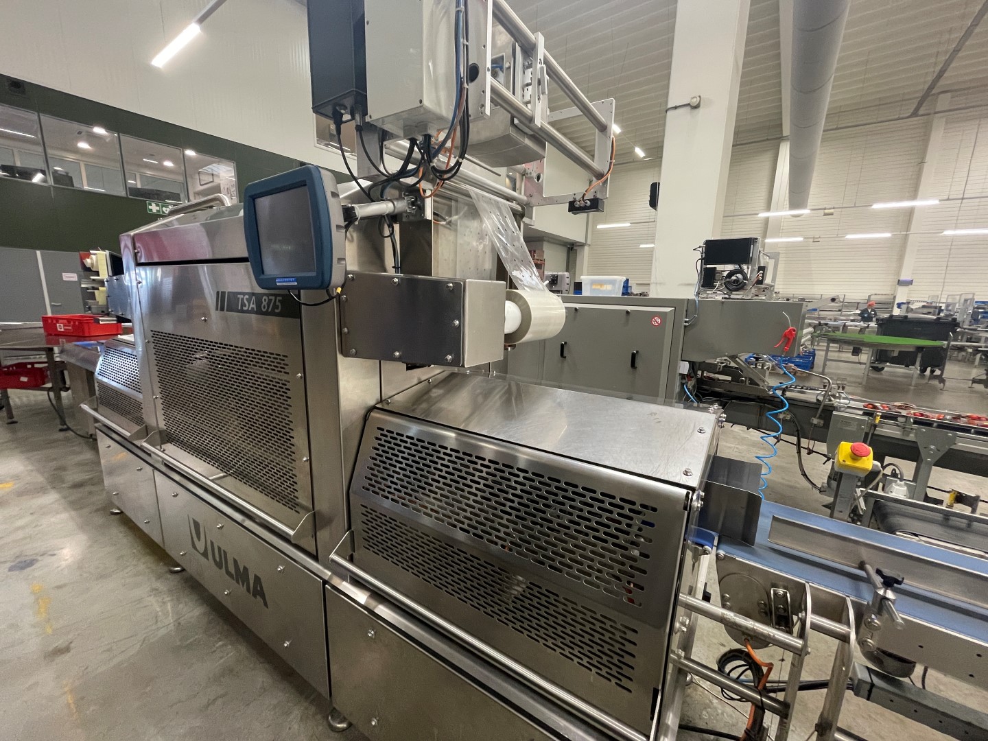 Ulma TSA 875S Упаковочная машина с верхней запайкой