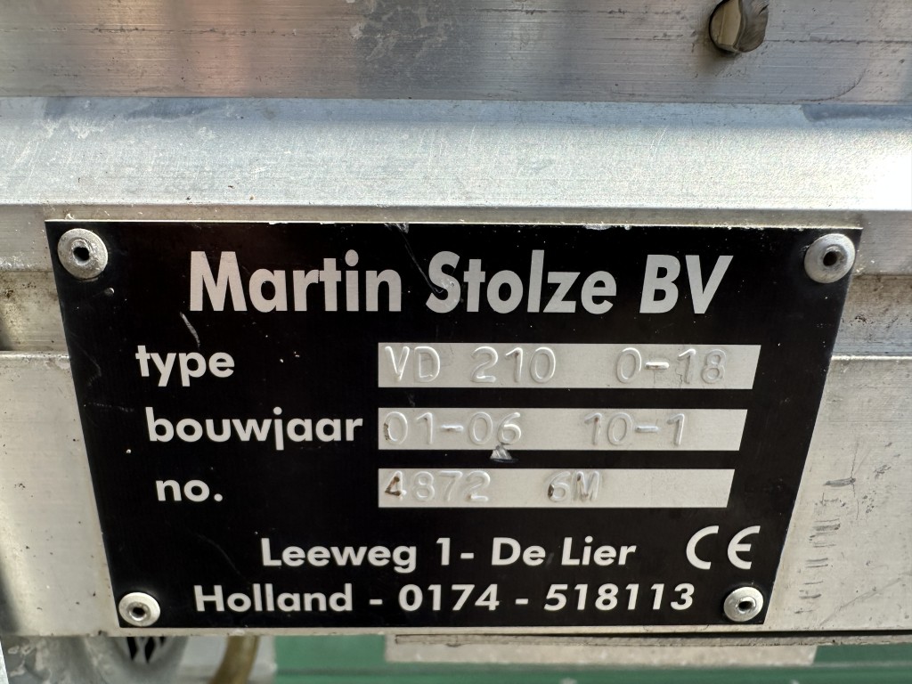 Martin Stolze VD 210 0-18 Конвейер для горшечных культур 36 метров x 21 см