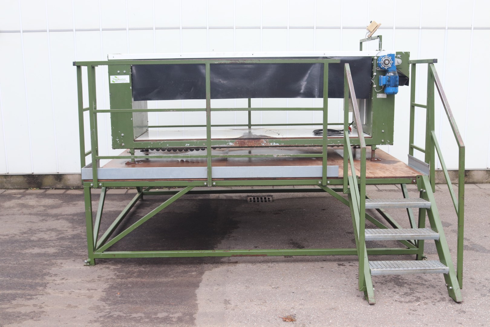 Schouten roller inspection table 260 x 80 cm