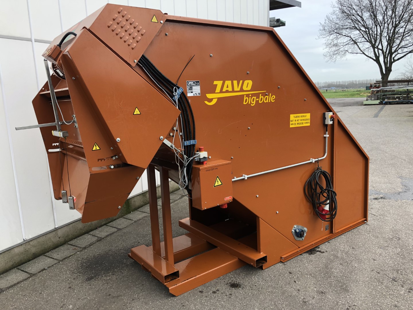 Javo Bigbale breaker - bigbale dosing unit