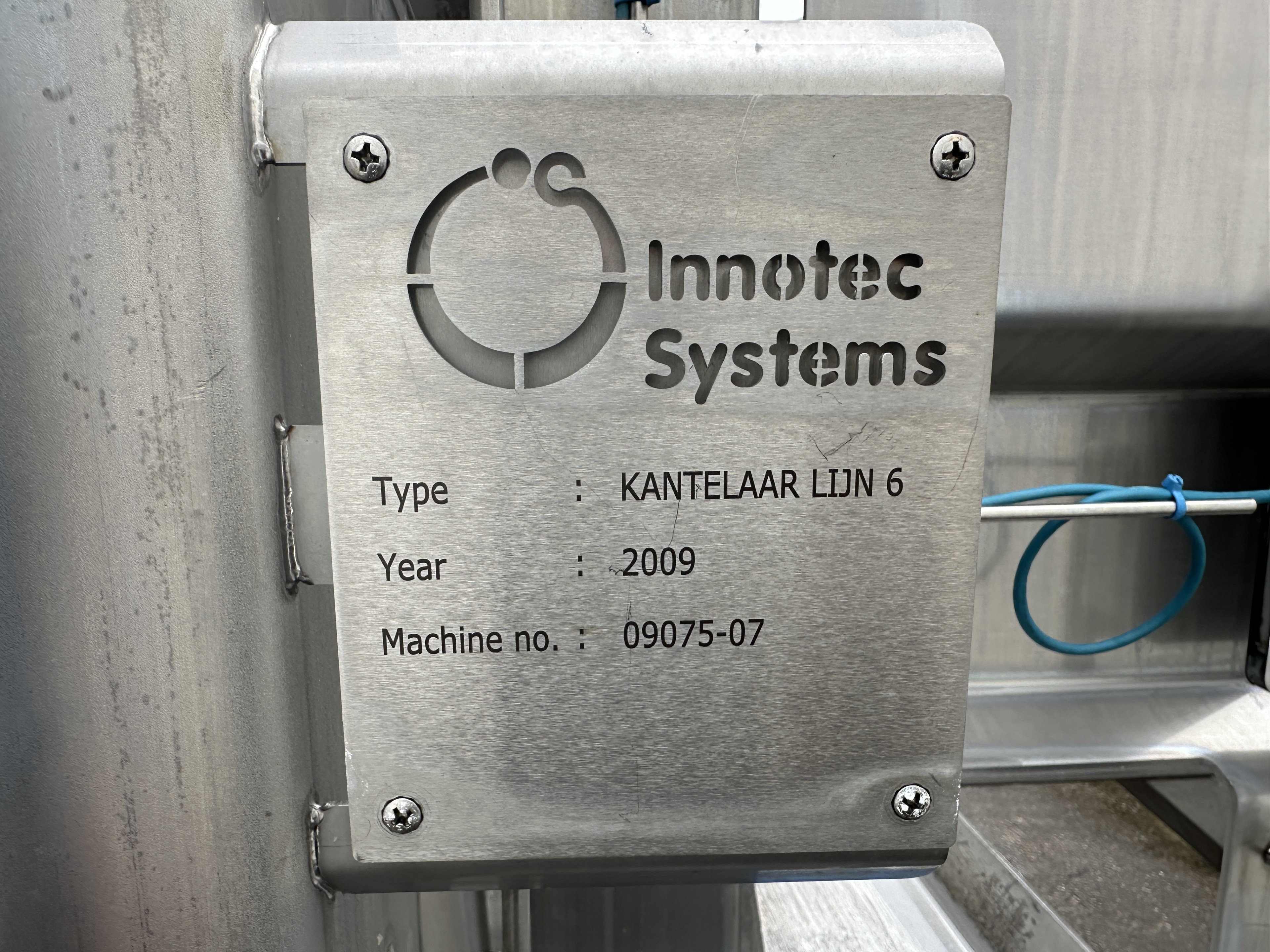 Innotec Systems Опрокидыватель контейнеров Нержавеющая сталь