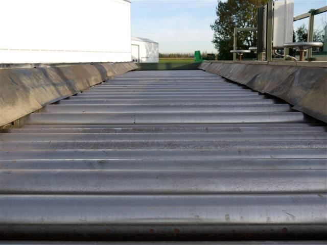 Радиальный валковый грейдер Compas для сортировки по размерам с 5 конвейерами