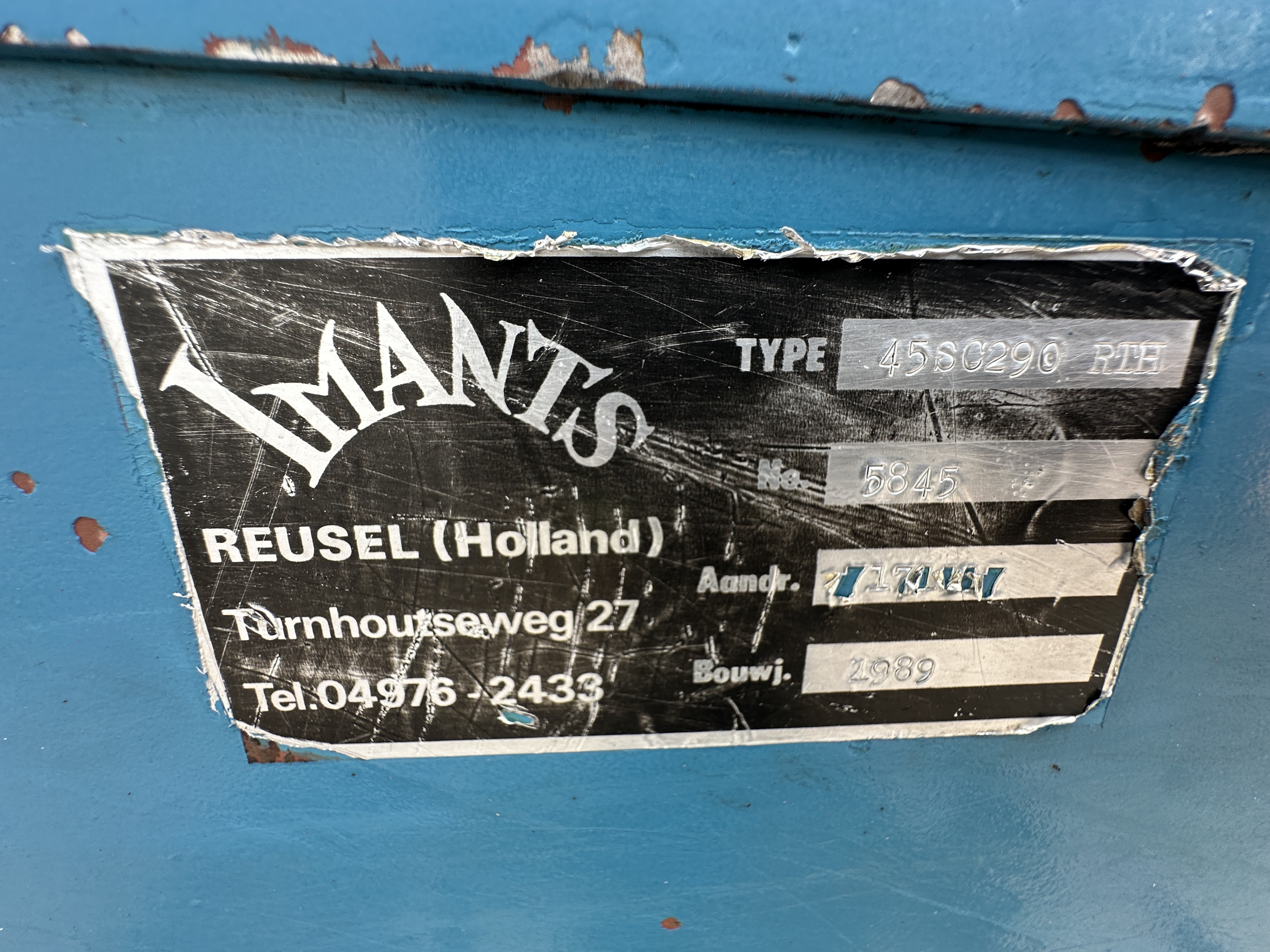 Imants 45SC290 Роторный культиватор глубокого рыхления 290 см с валиком-граблями