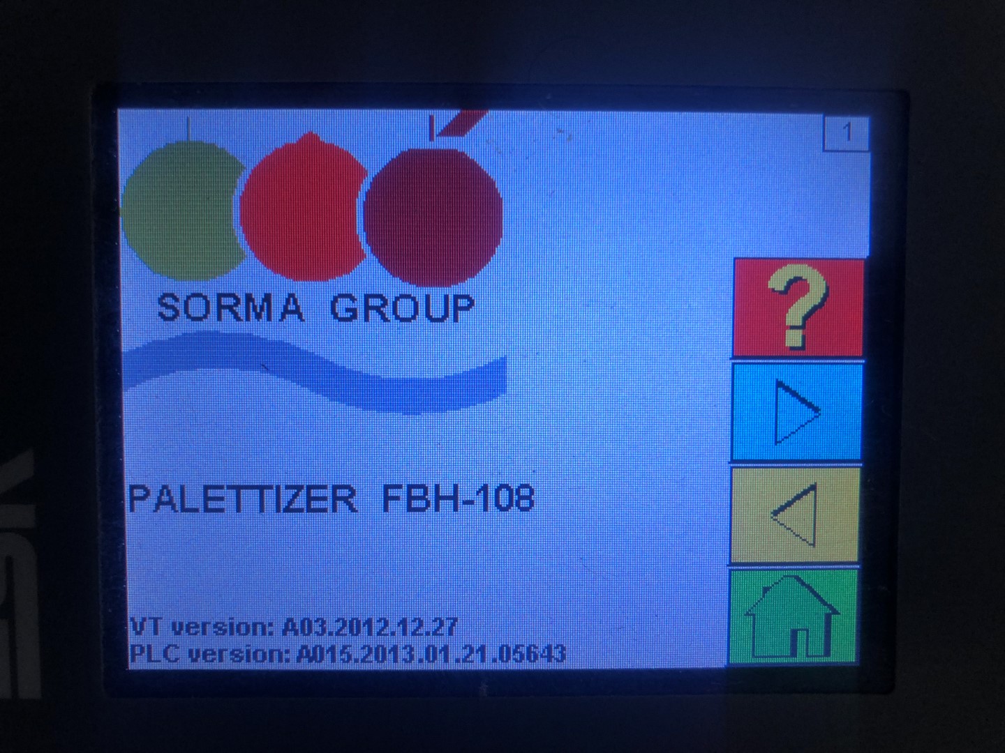 Паллетайзер Sorma FBH 108