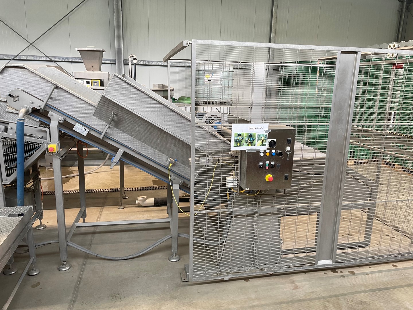 Naddeo Technologies washing and drying line for leafy vegetables
