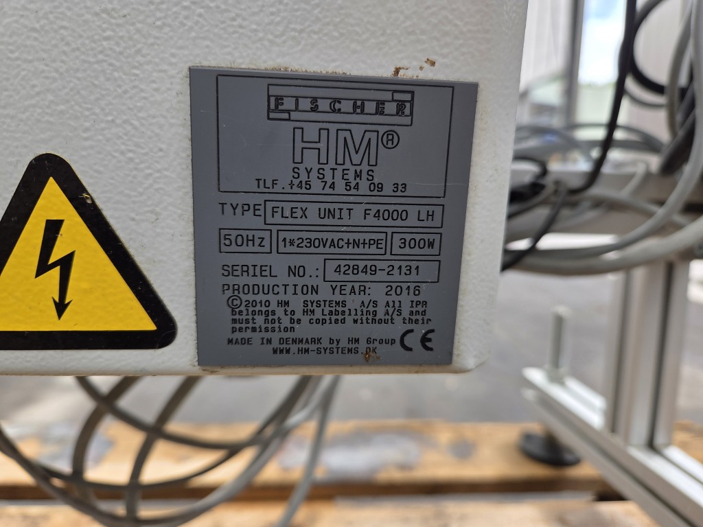 Fischer Flex Unit F4000 LH Этикеровочная машина