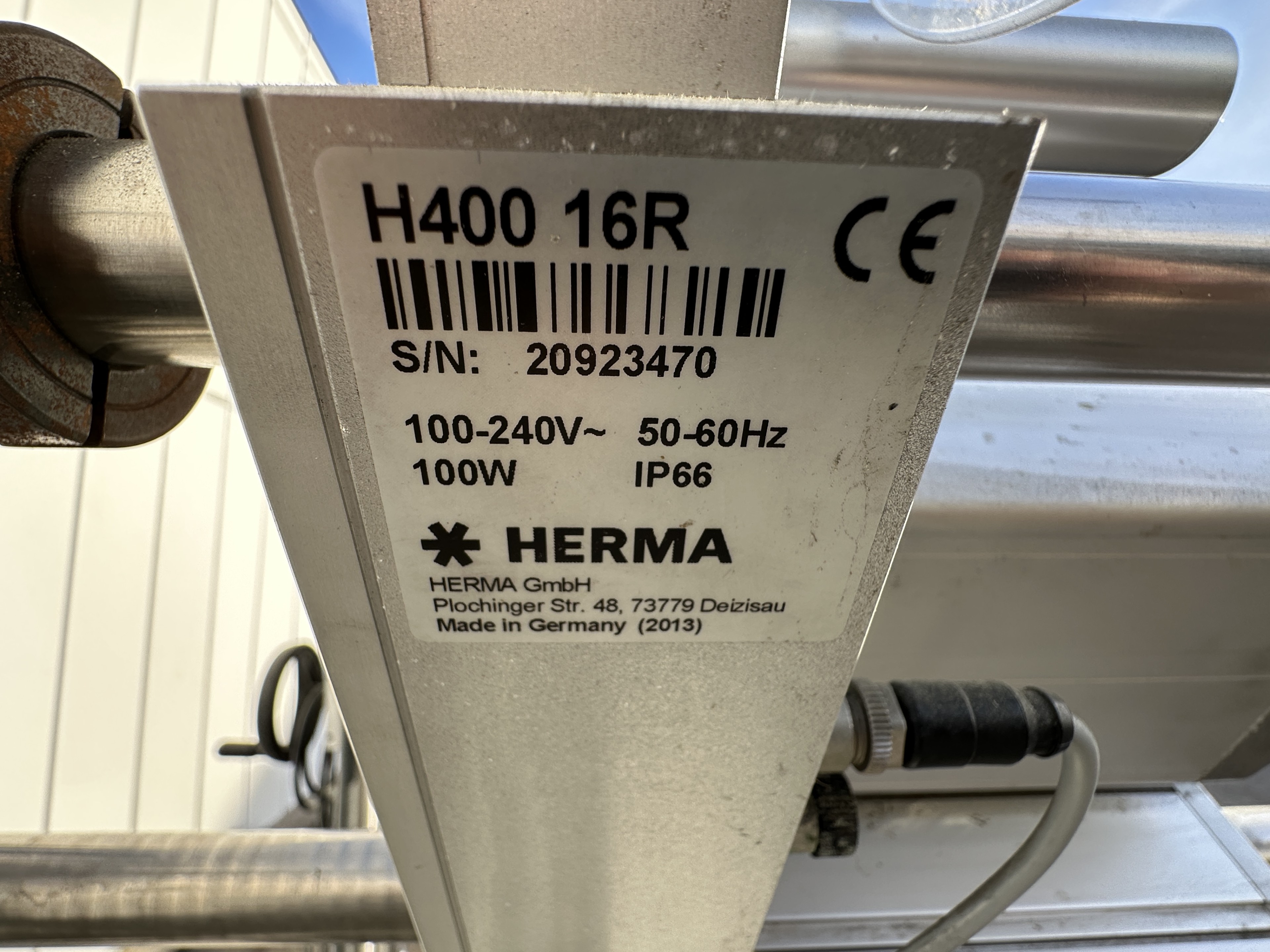 Herma Herma 452FO двойной с принтером Zodiac