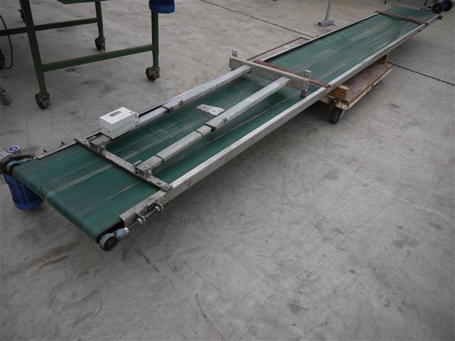 конвейер из нержавеющей стали 550x60 см