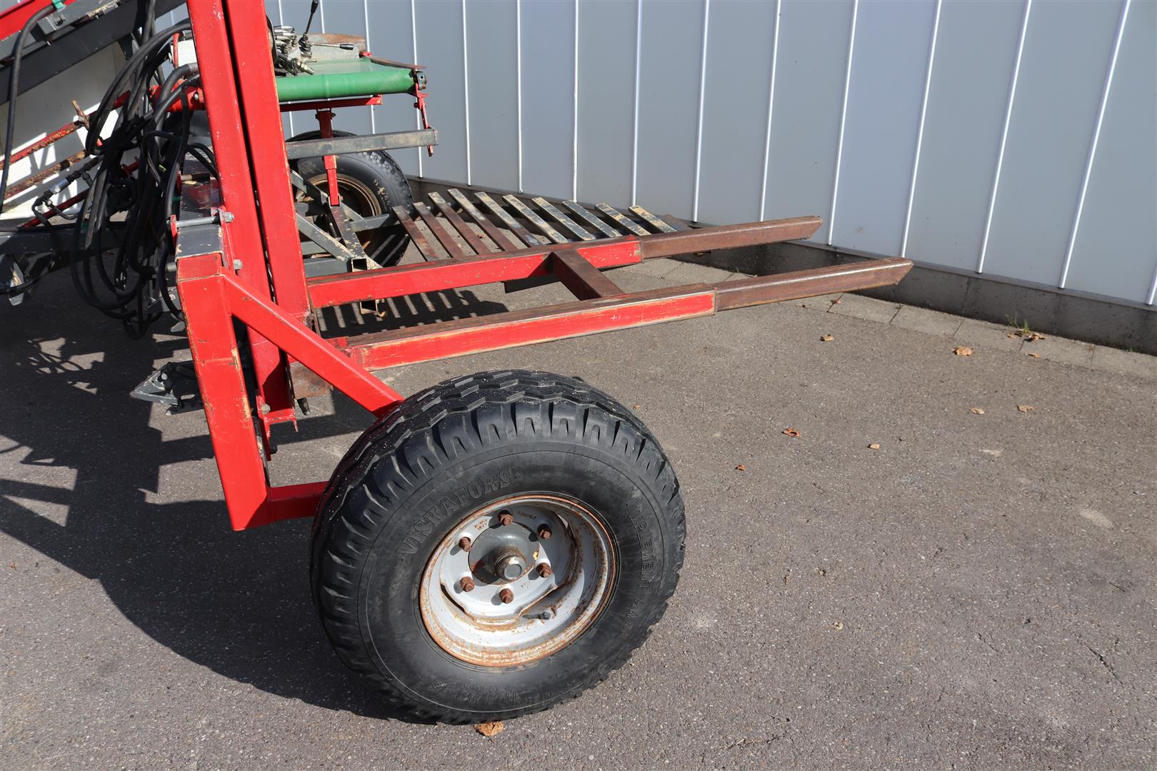 Vanhoucke leekharvester topbeltlifter