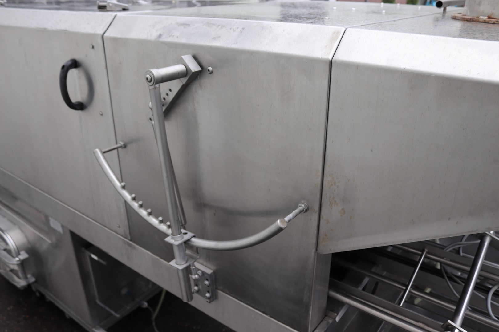 Промышленная машина для мойки лотков и ящиков Mafo с сушкой 340MGN + 370MA