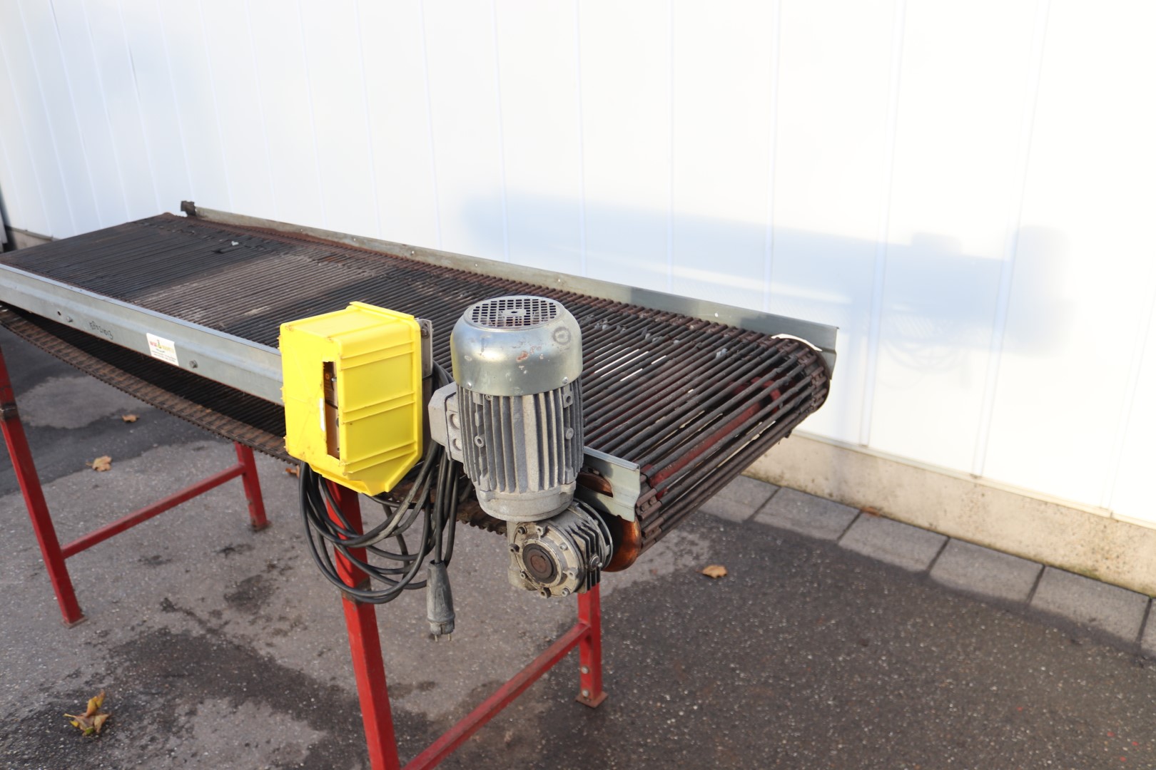 Van Dijk/Ruijgrok web conveyor 210 x 58 cm