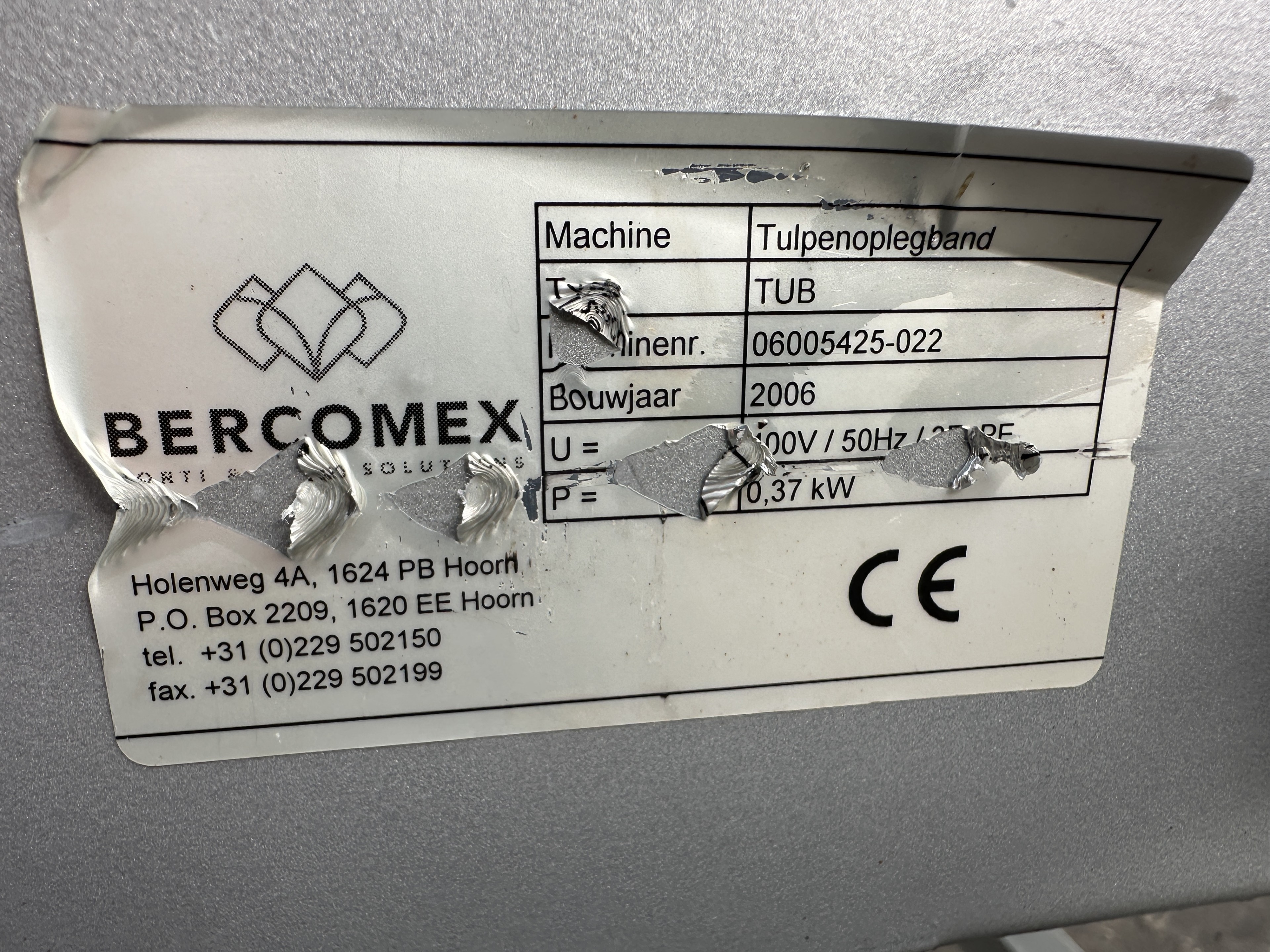 Bercomex конвейер 205 х 70 см