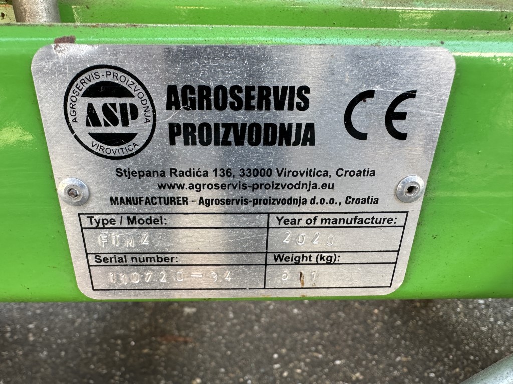 ASP FTM2 Посадочная машина Машина для посадки мульчи Multiplanter
