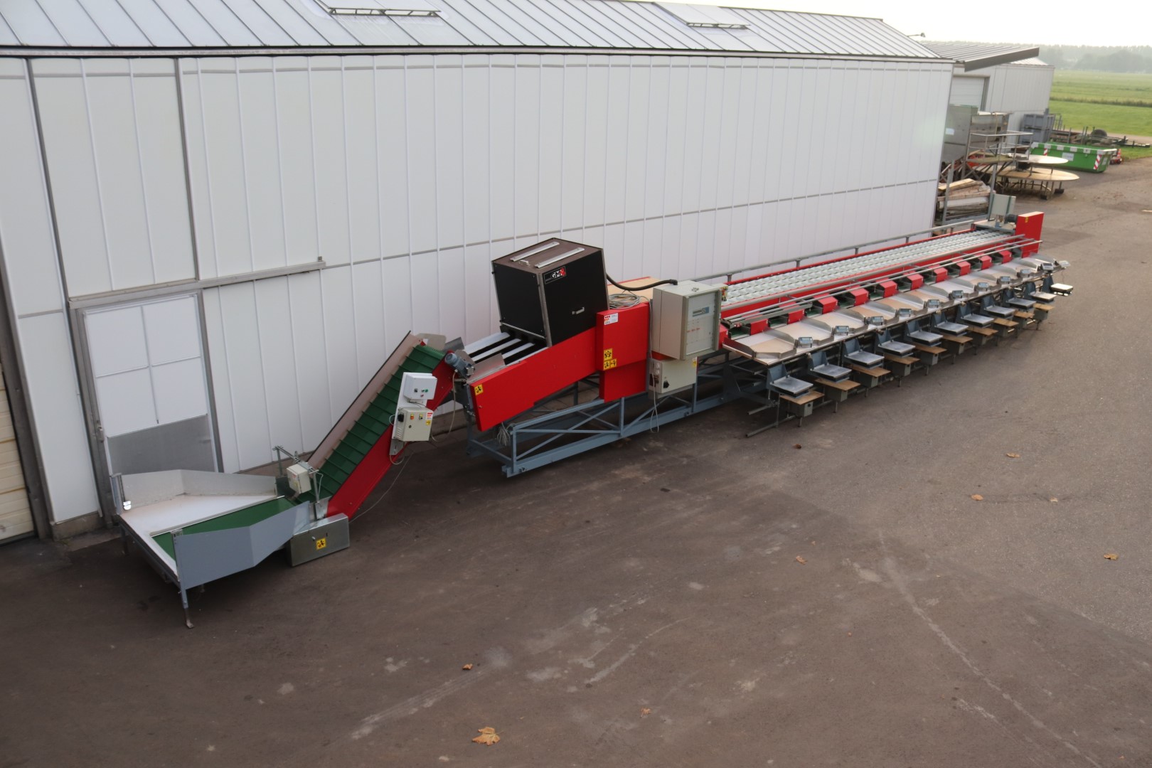 Aweta GM3-10 grading machine for peppers