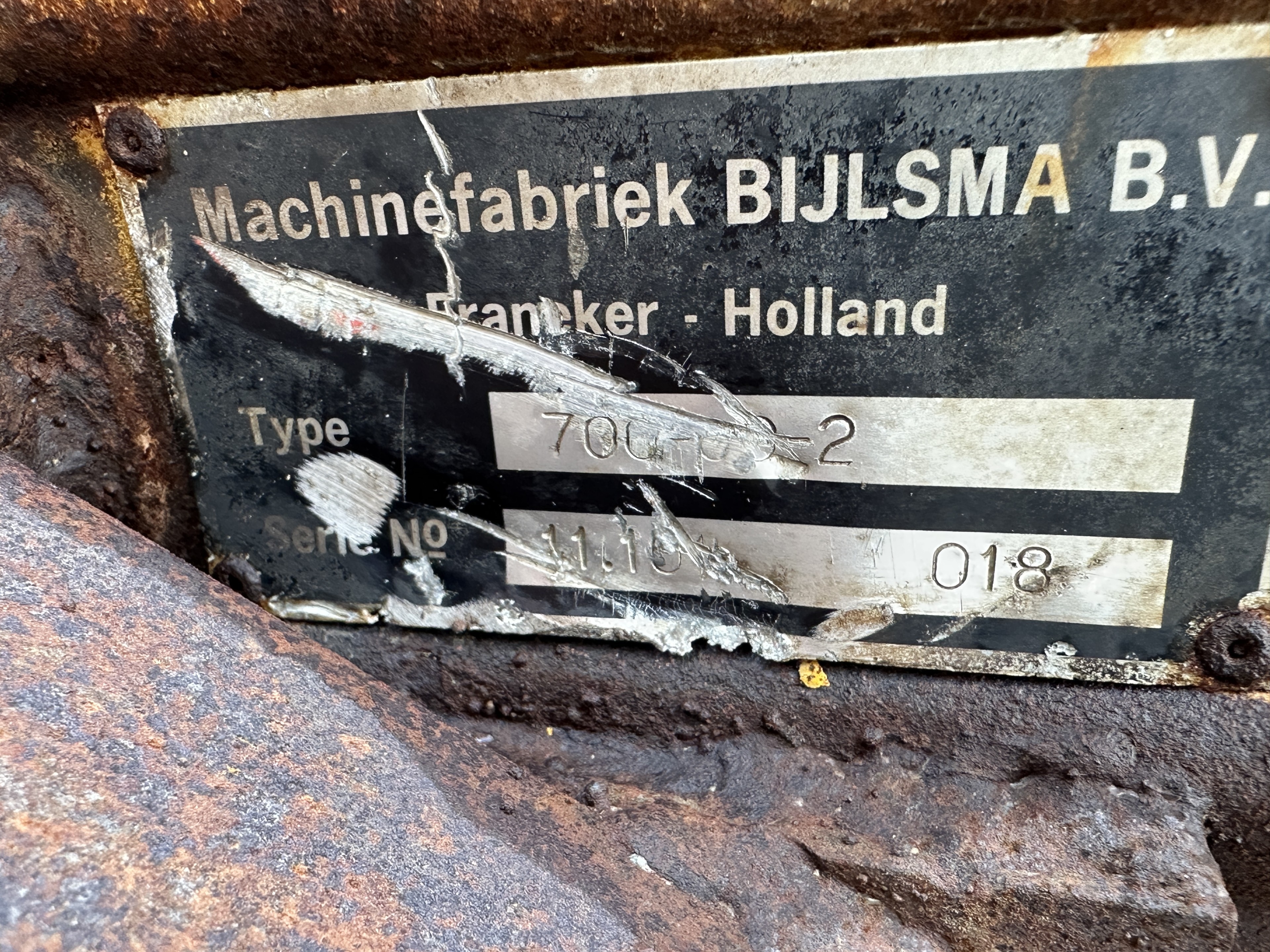 Bijlsma Hercules Элеваторный конвейер 680 x 58 см