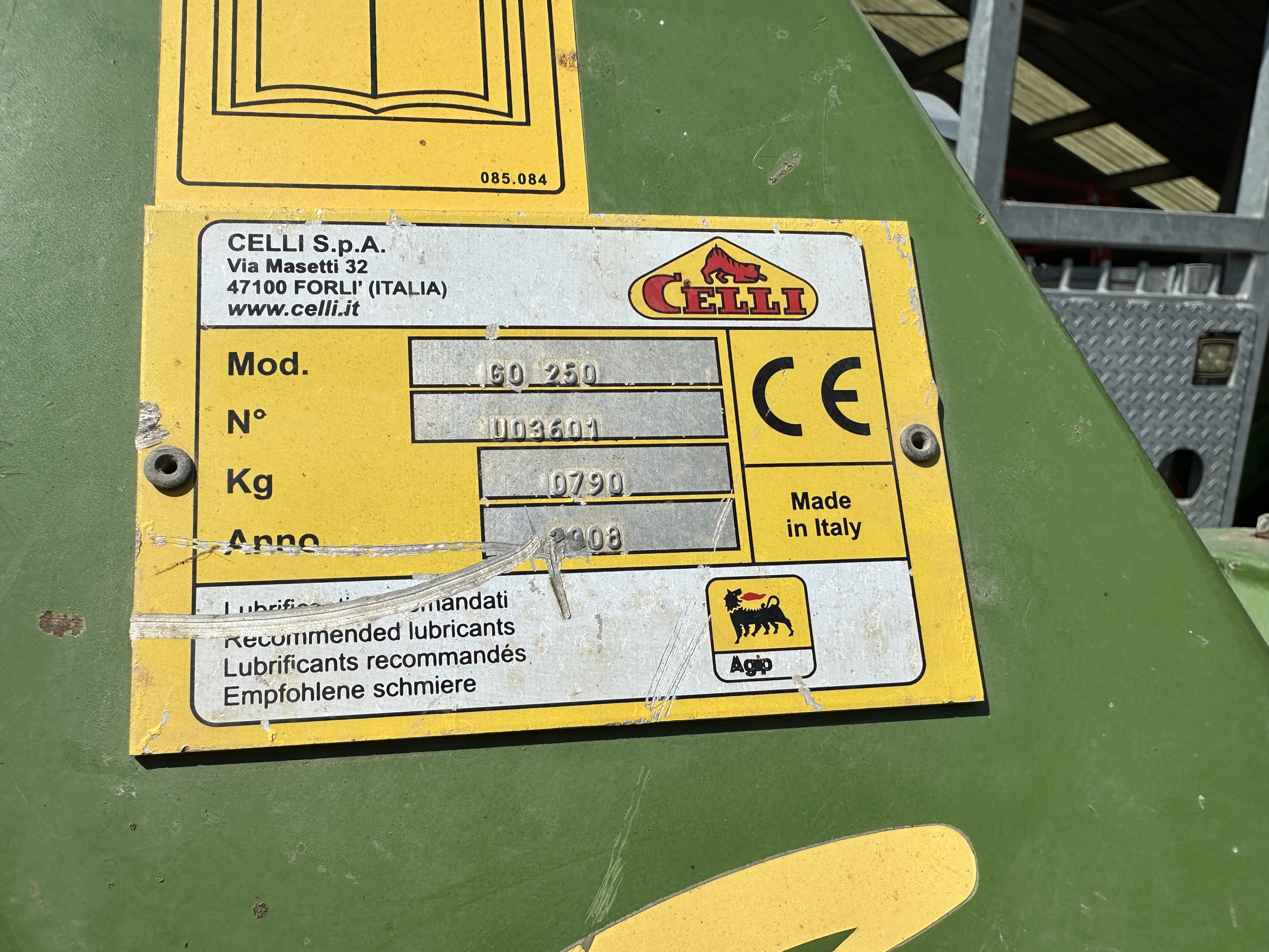 Celli 60 250 Ротационная борона 250 см
