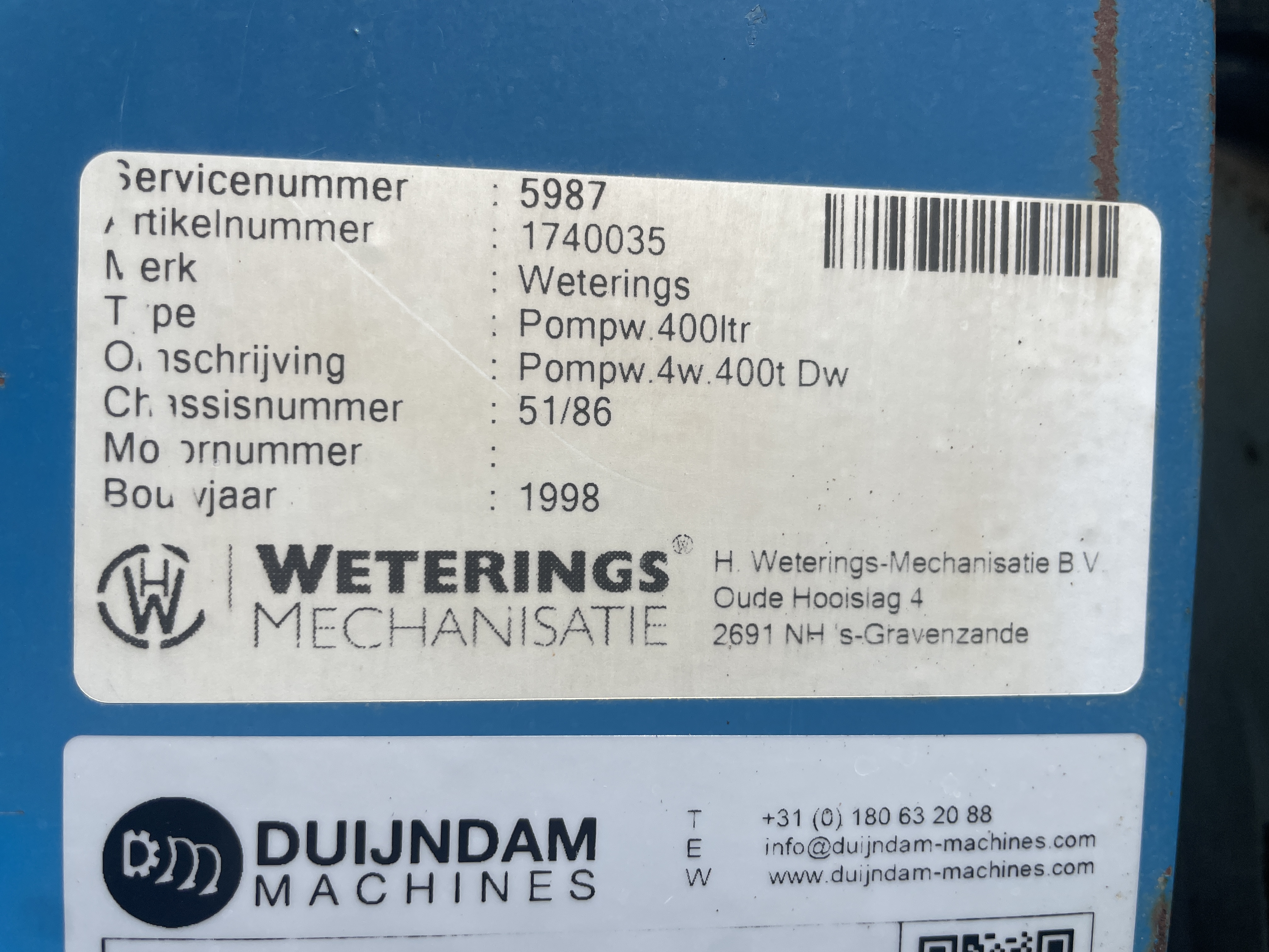 Weterings WS202WCR ���������������� ������� 400 ������, � ������������� ��������