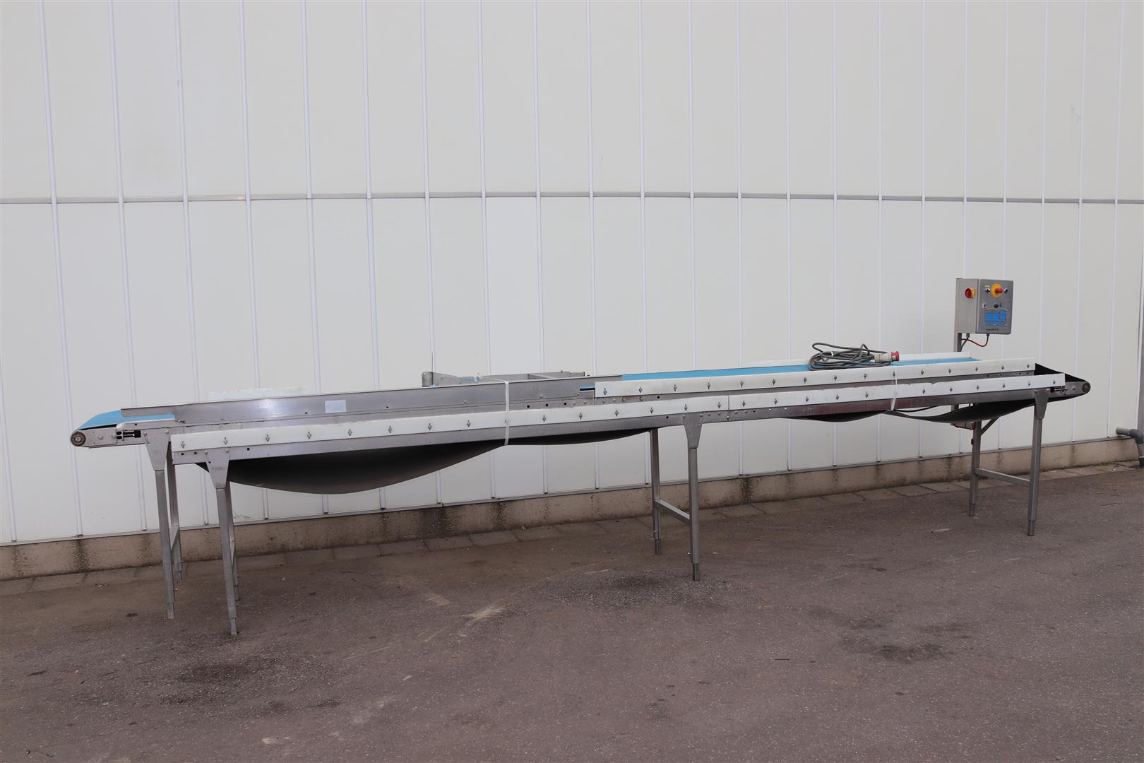 Конвейер из нержавеющей стали ZTI 1100 x 60 см