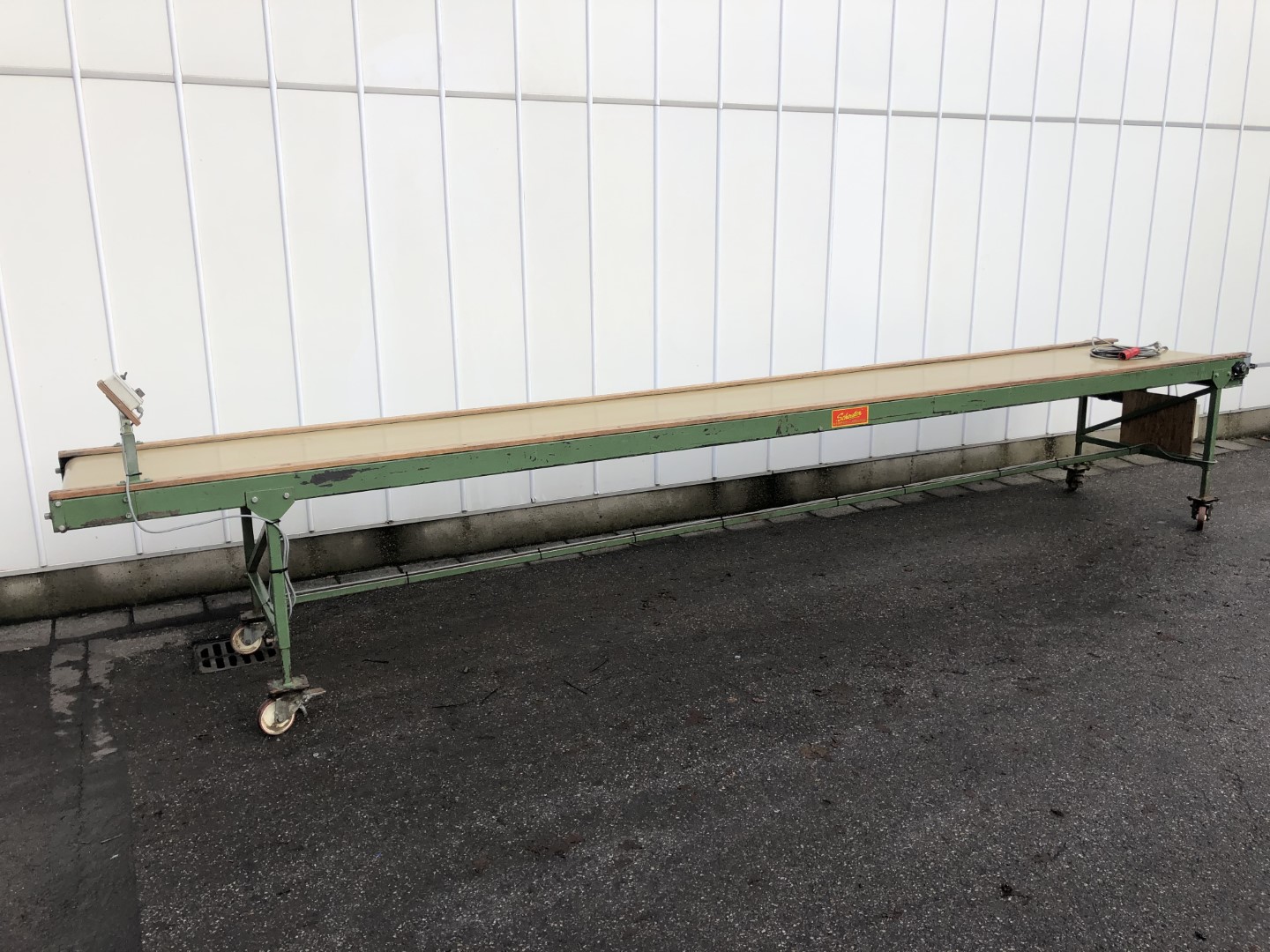 Контрольный конвейер Schouten 560 x 80 см