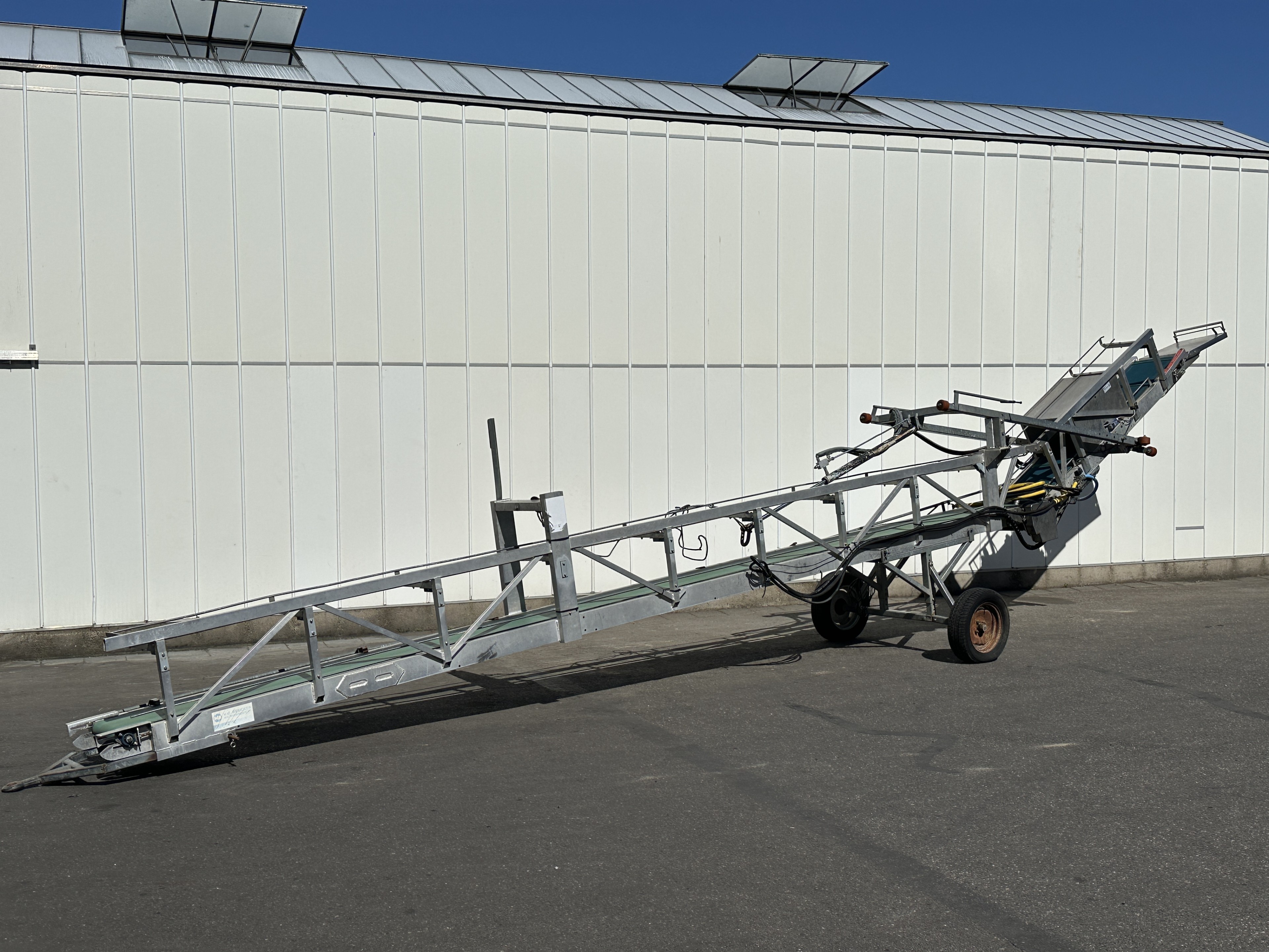 Van den Beucken OBK84 Уборочный конвейер 980 x 40 см для коробок