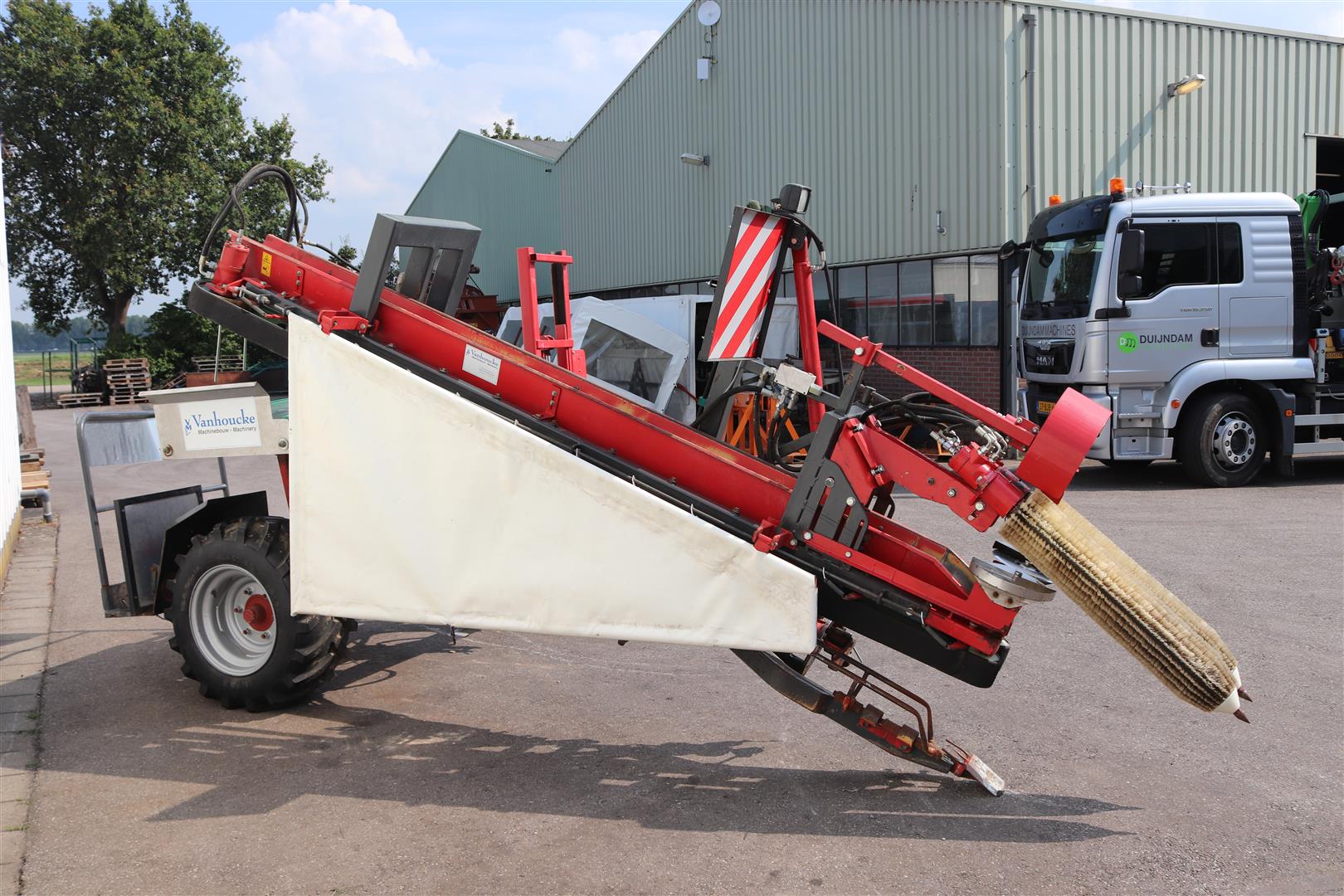 VanHoucke leek harvester topbeltlifter
