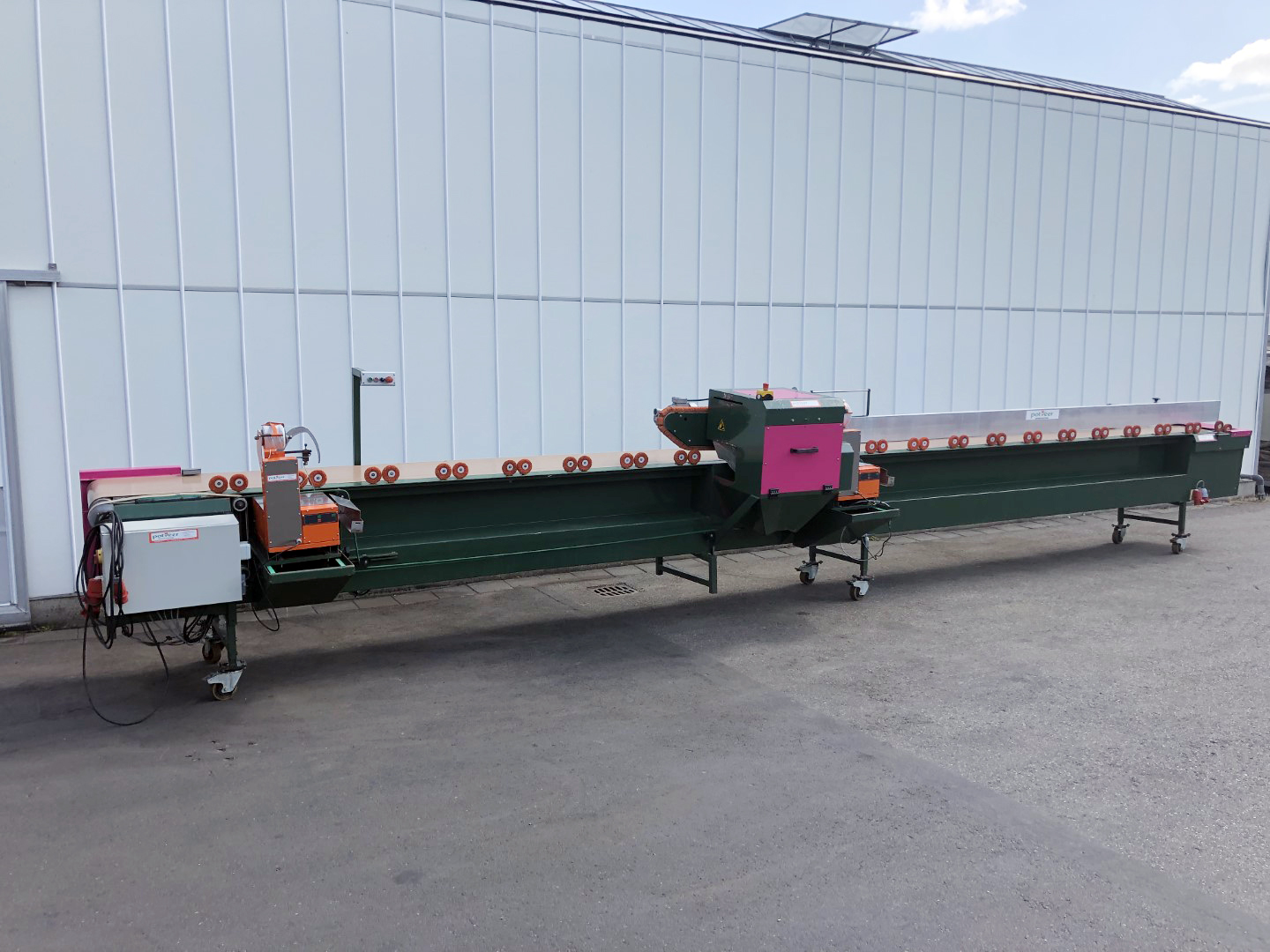 Potveer flower bunching machine