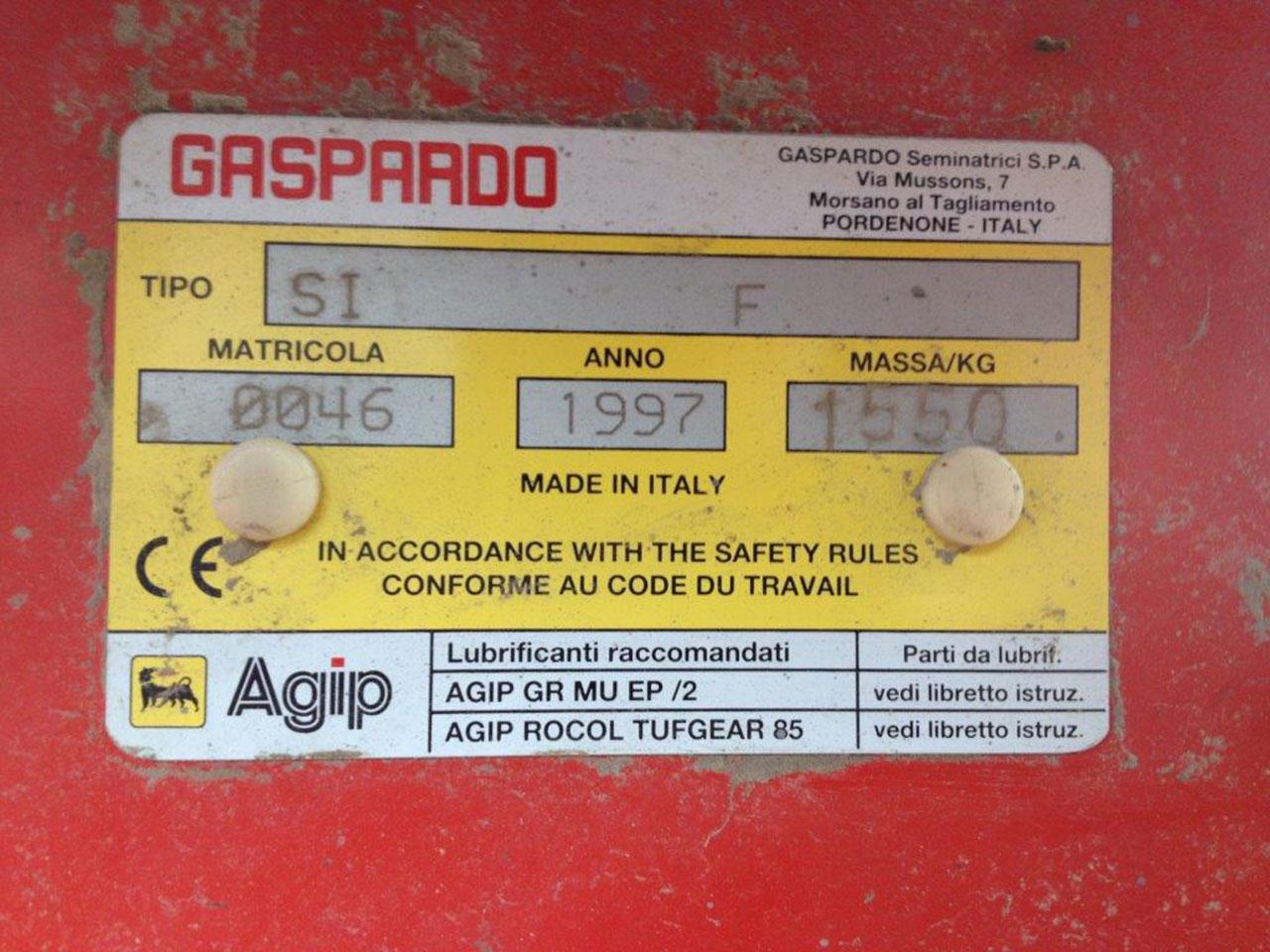 Сеялка Gaspardo SI 12 рядов