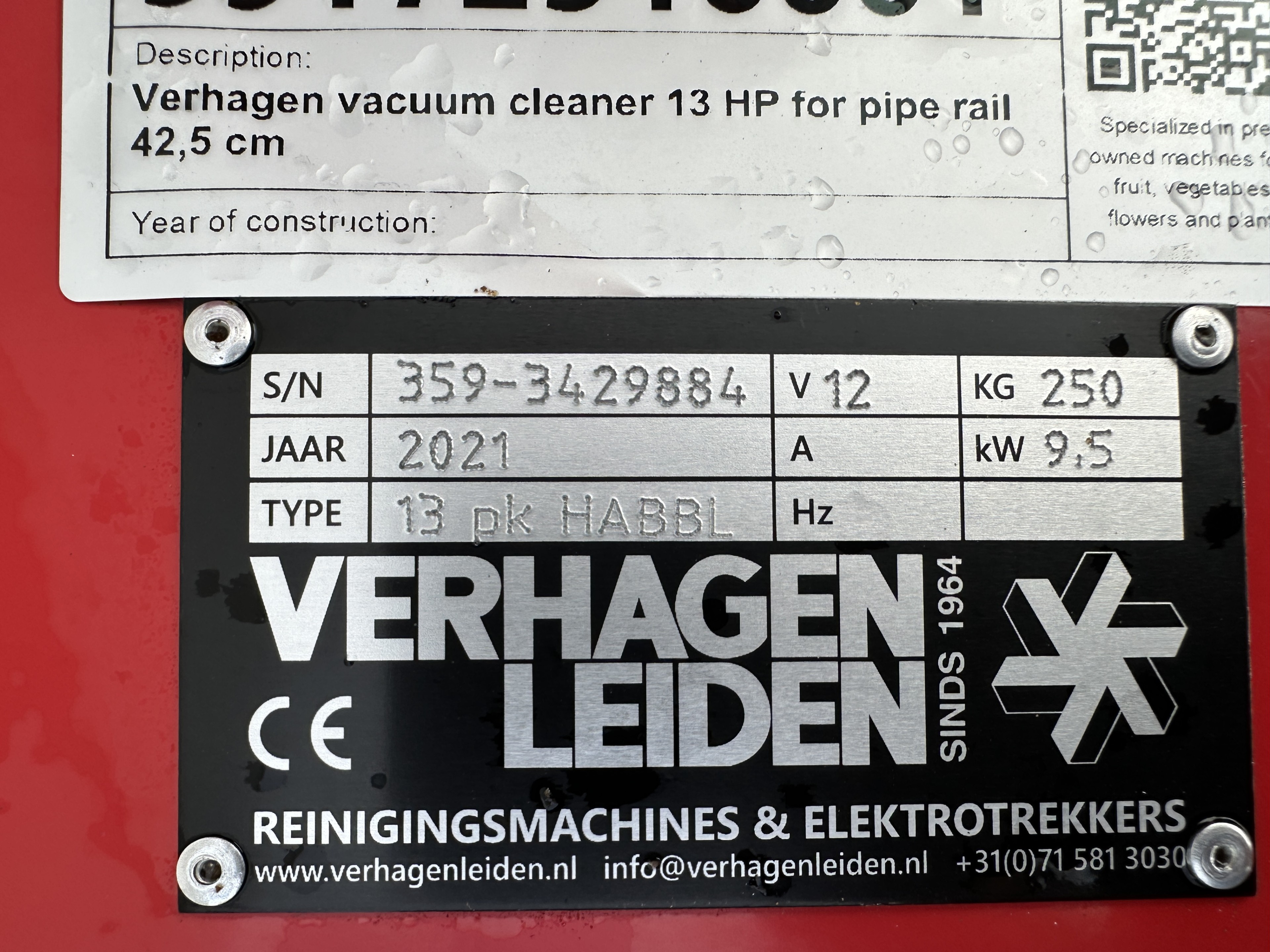 Verhagen Leiden 13PK HABBL ������� ��� ���������� ������