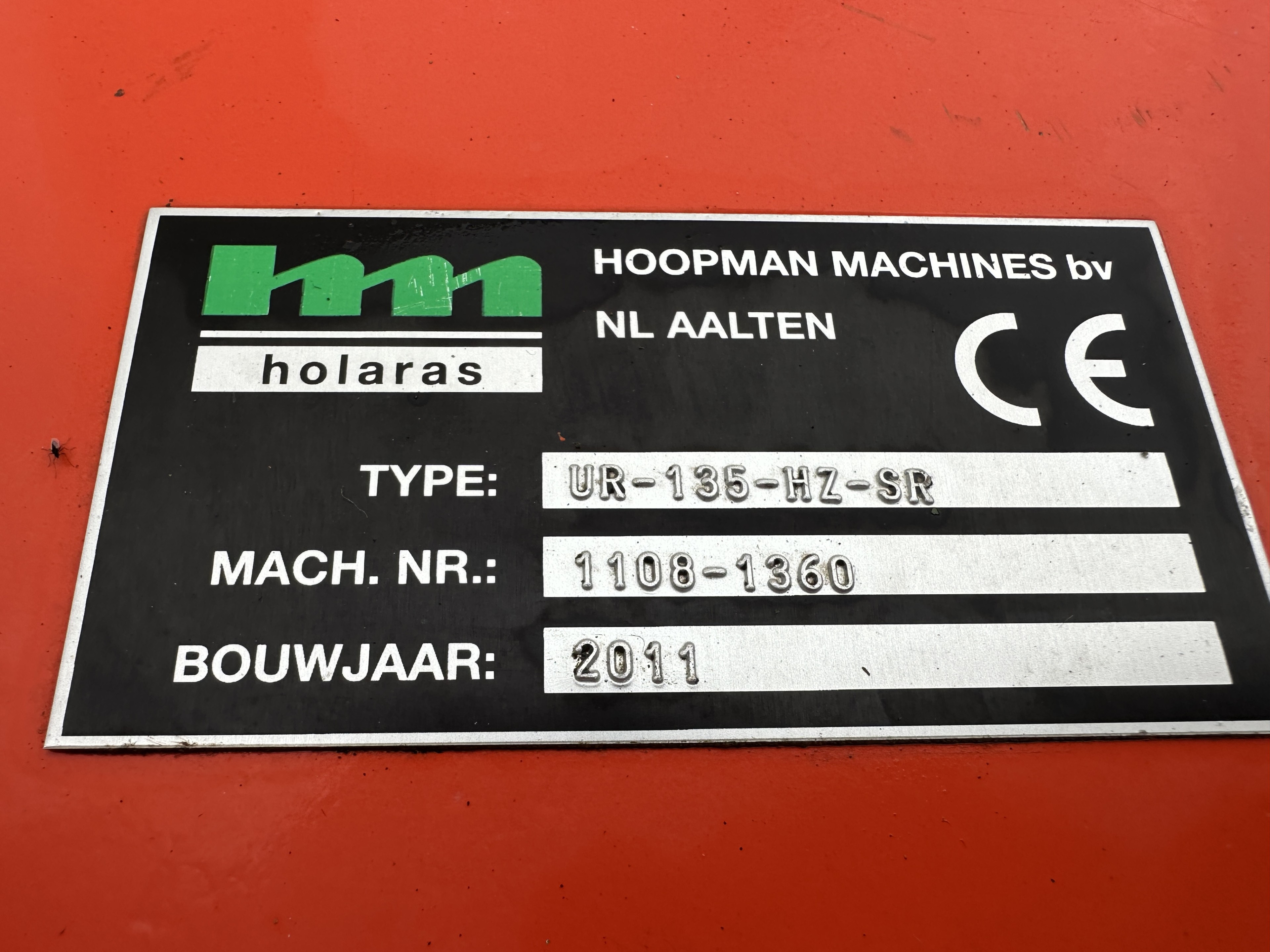 Holaras UR-135-HZ-SR Лукоуборочный комбайн