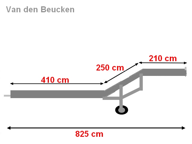 Van den Beucken aluminium harvesting conveyor