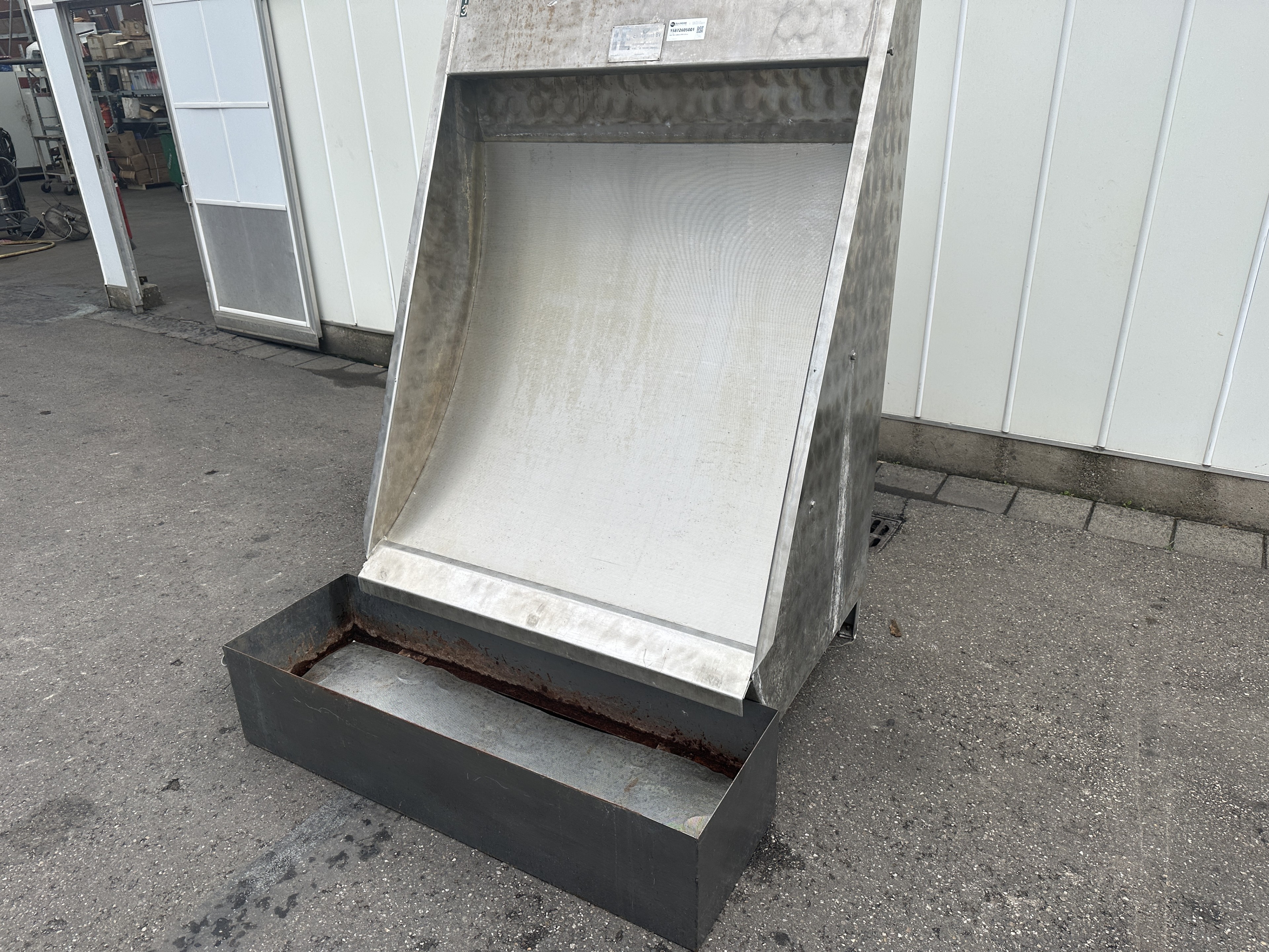 Hoogendonk Environment ZB1200 статическое дуговое сито Ширина ширмы 120 см.