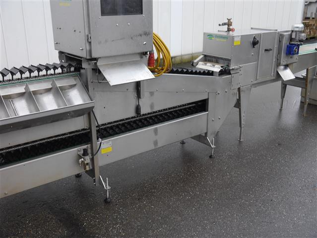 Christiaens Agro Systems fully automatic grading and washing line for asparagus