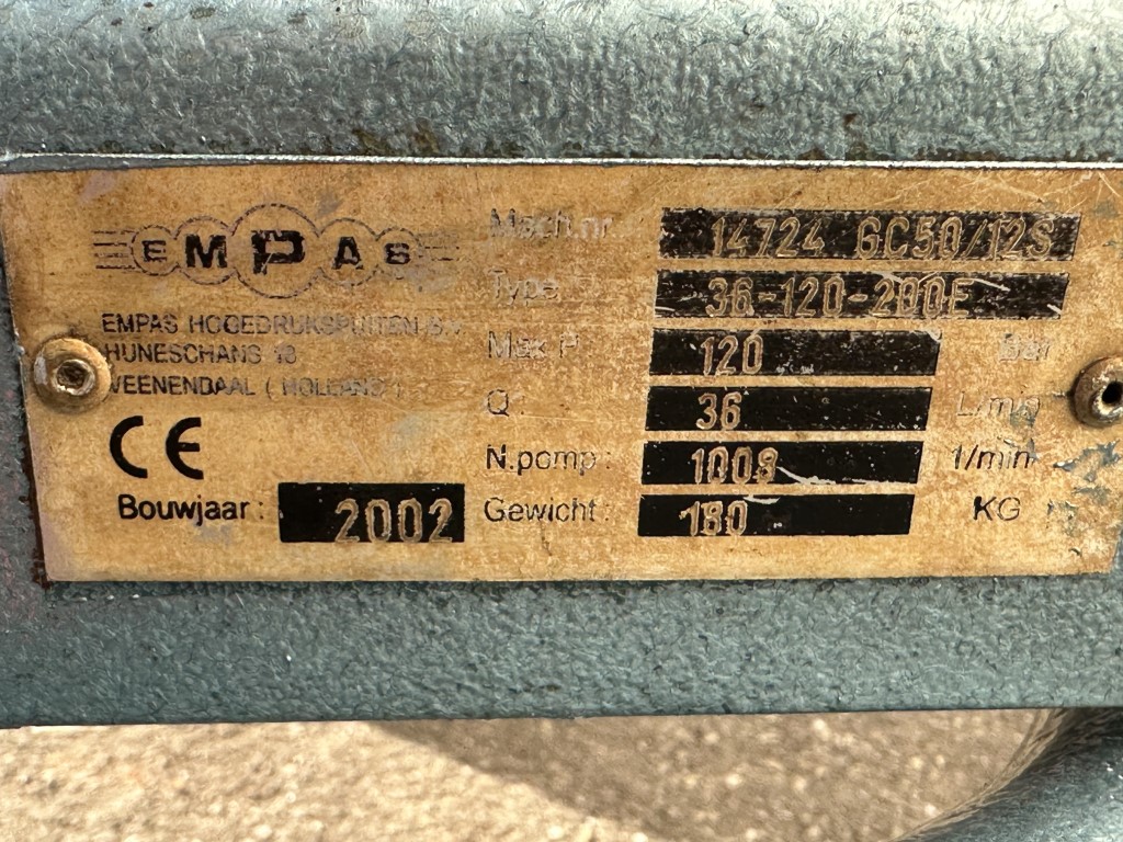 Empas Опрыскивательная тележка 200 литров
