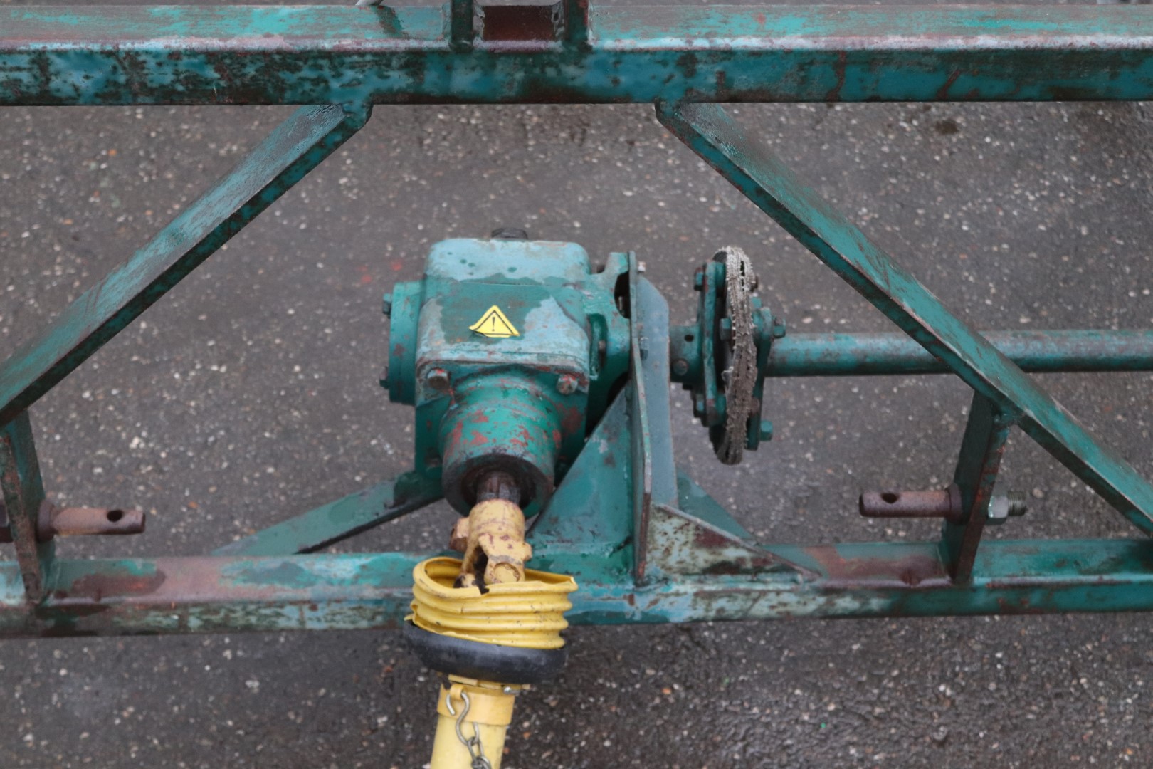 Ideaal mechanical winding machine for agricultural plastic