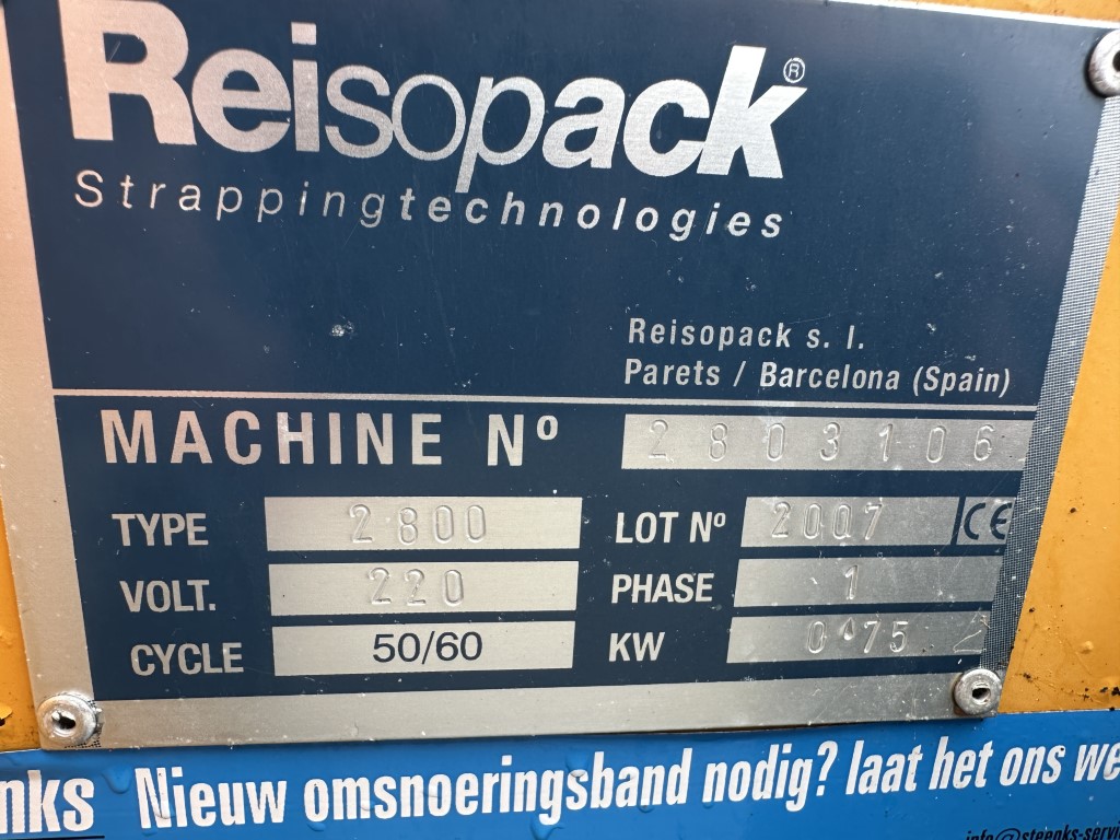 Reisopack 2800 Машинa для обвязки паллет