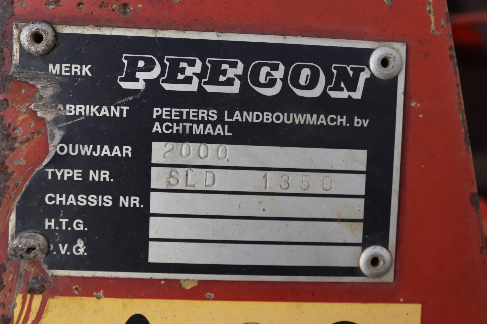 Peecon Bedlifter with 2 shaking grates 135 cm