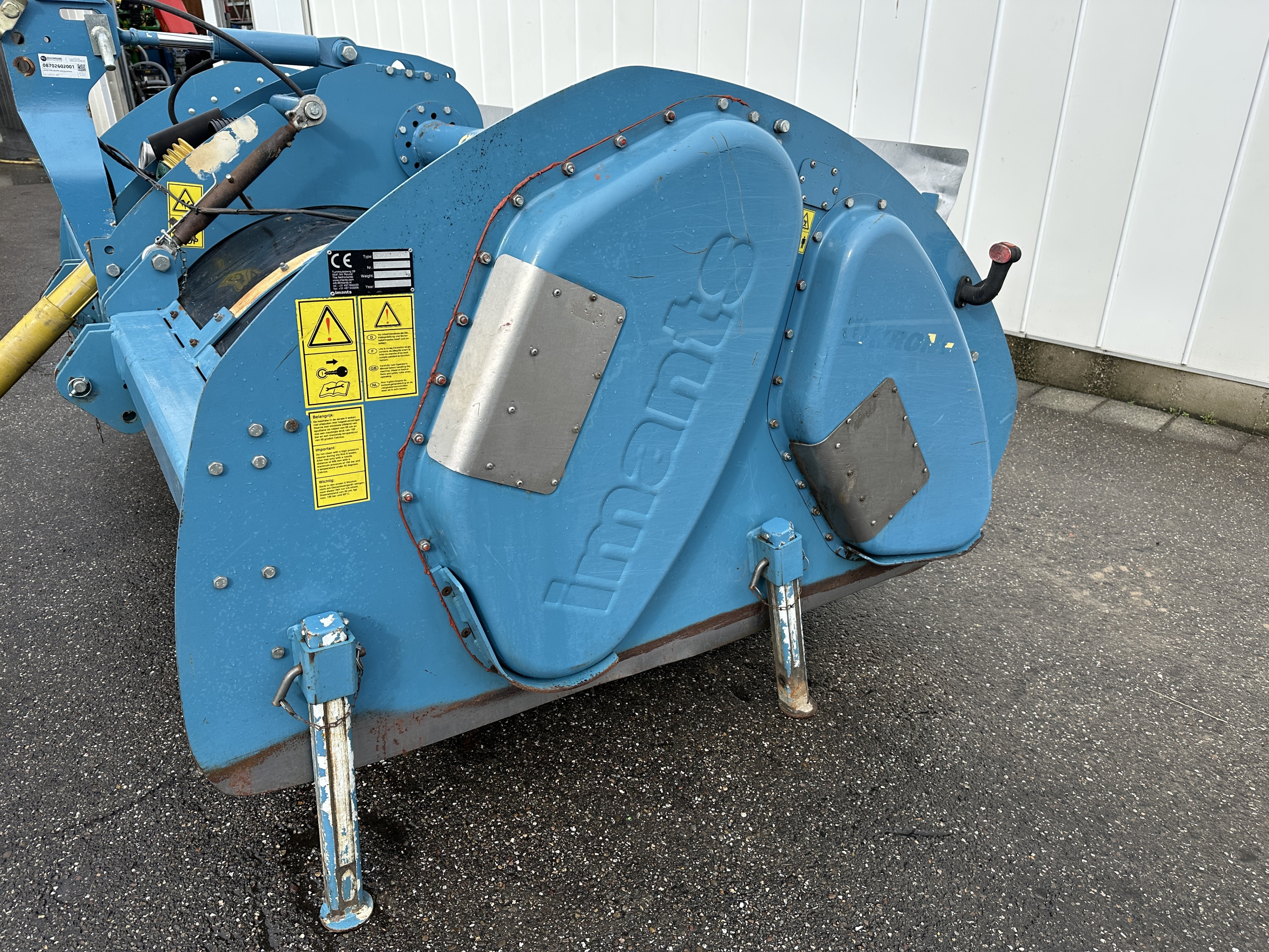 Imants 37SX 300 DKH Роторный культиватор глубокого рыхления 300 см с граблями и катком