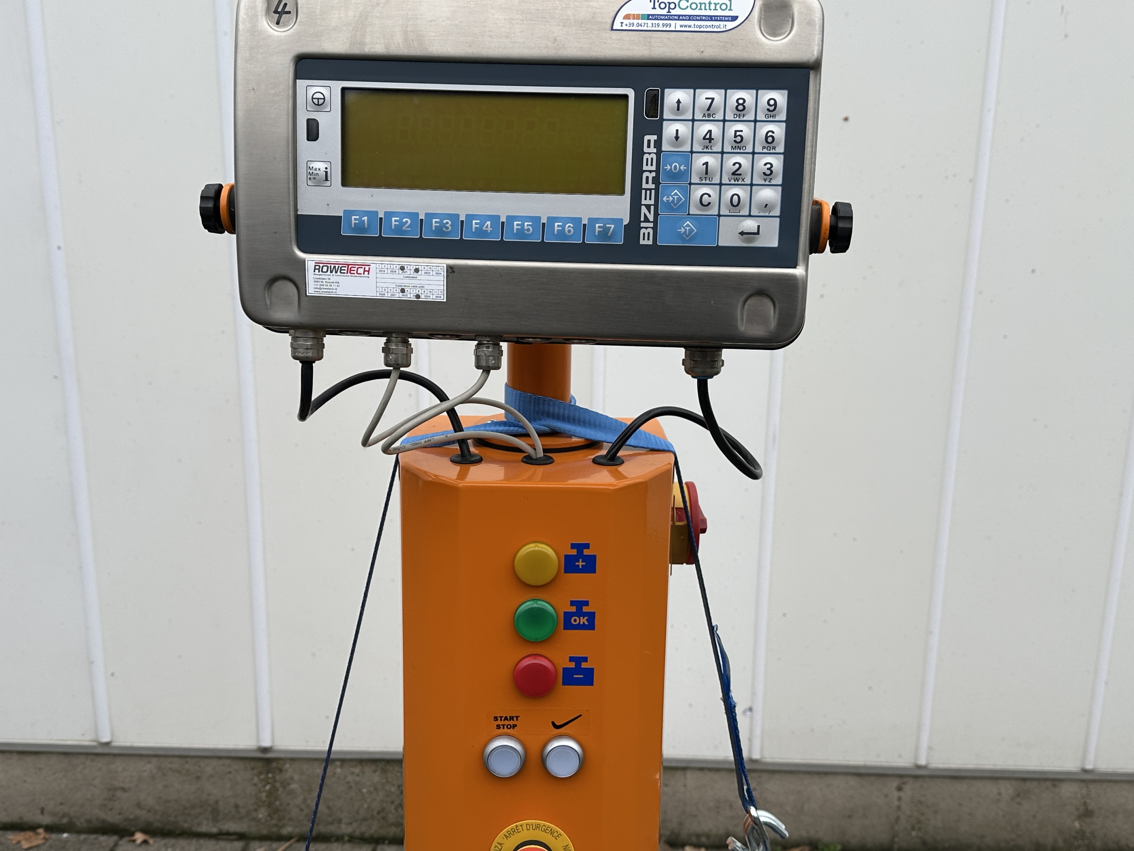 TopControl ST-A 500 автоматические весы для конвейерной ленты