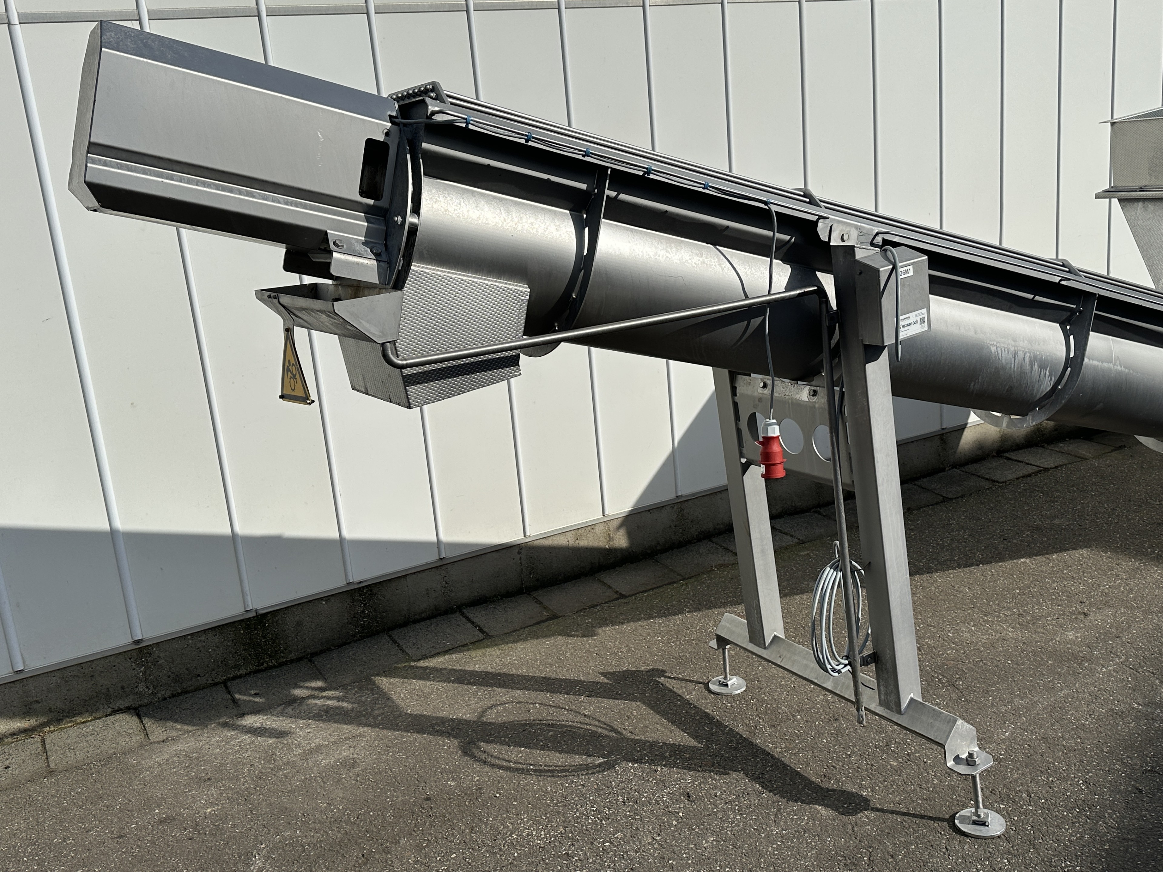 DTS Шнековый конвейер 475 x 35 см